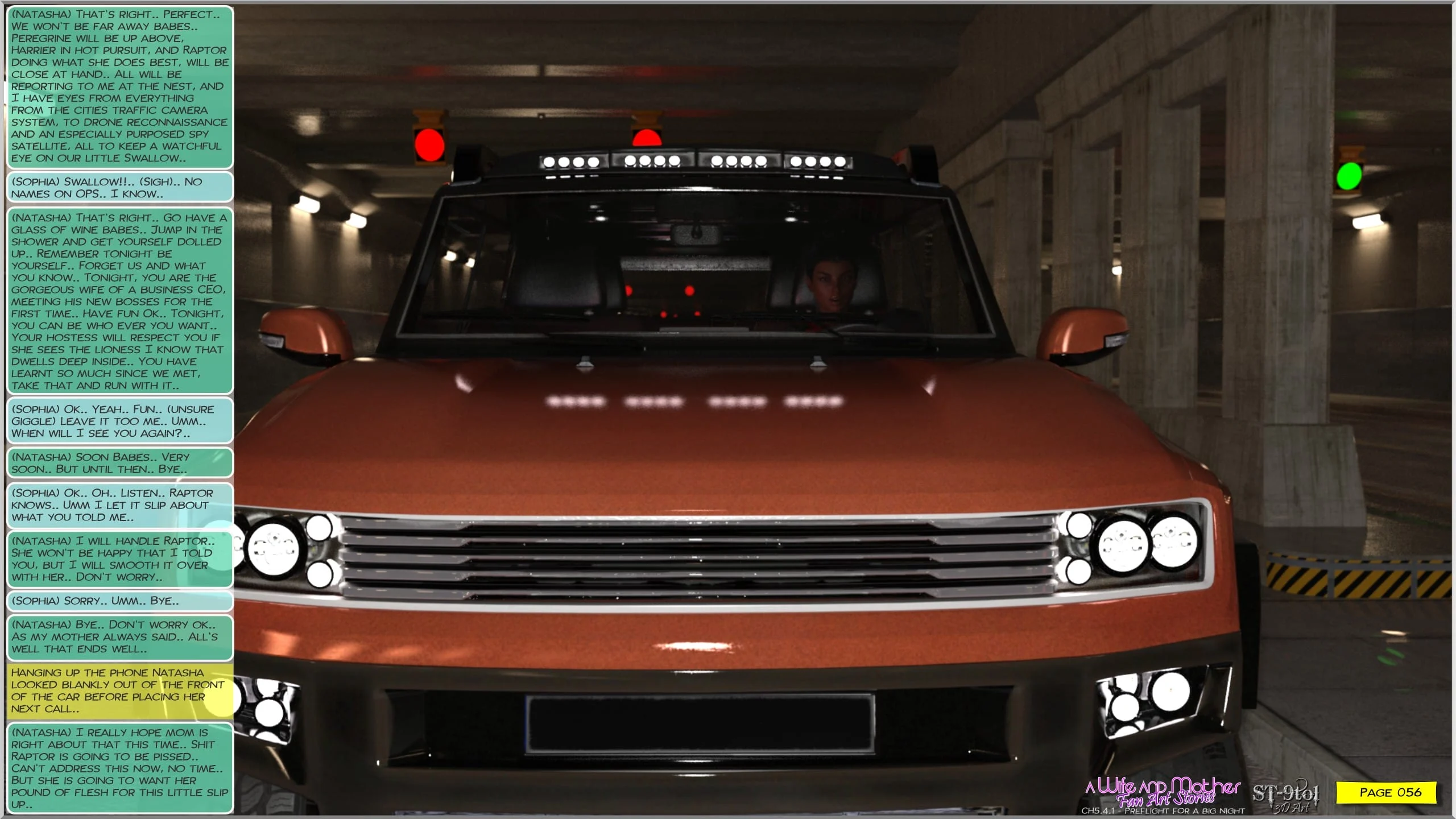 Fan Art Stories [ST-9Pol | ST9to1] - Chapter 5.4 — Page 56