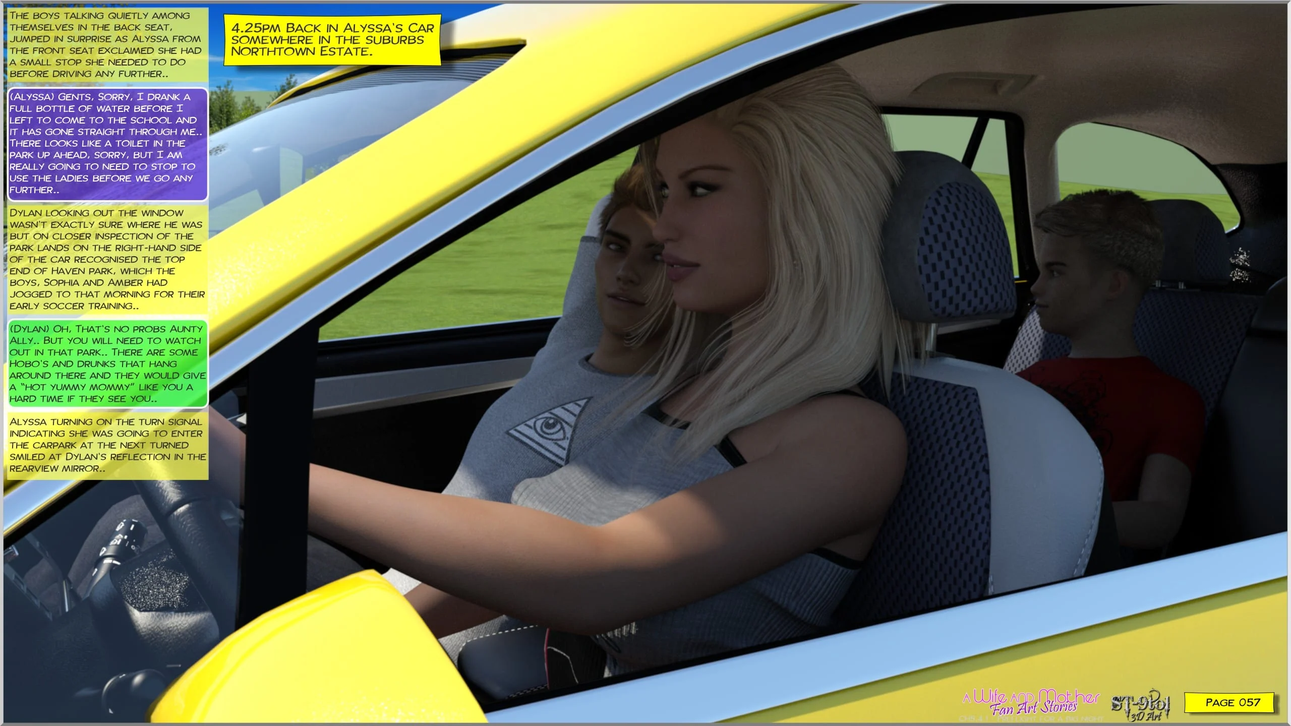 Fan Art Stories [ST-9Pol | ST9to1] - Chapter 5.4 — Page 57