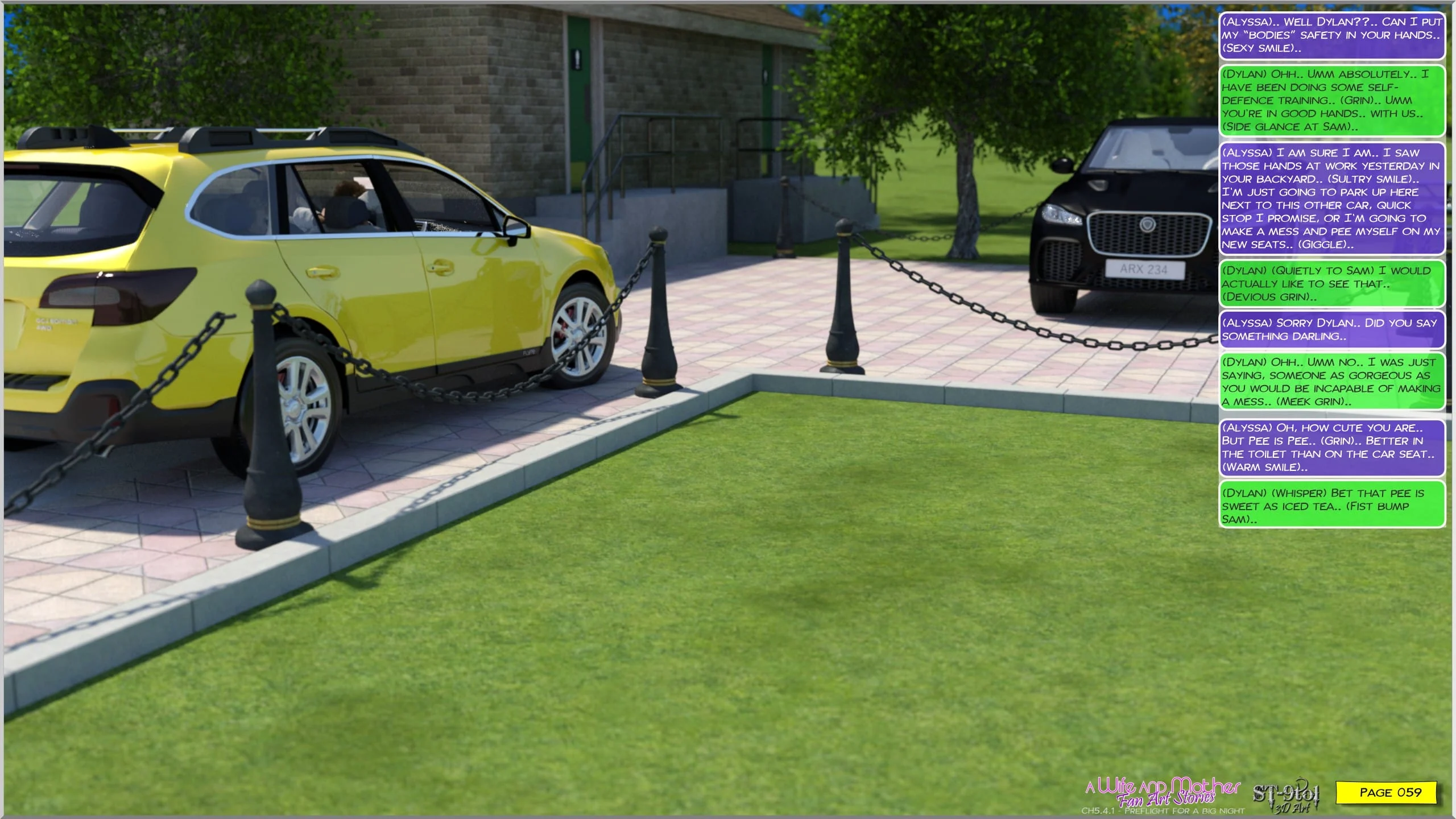 Fan Art Stories [ST-9Pol | ST9to1] - Chapter 5.4 — Page 59