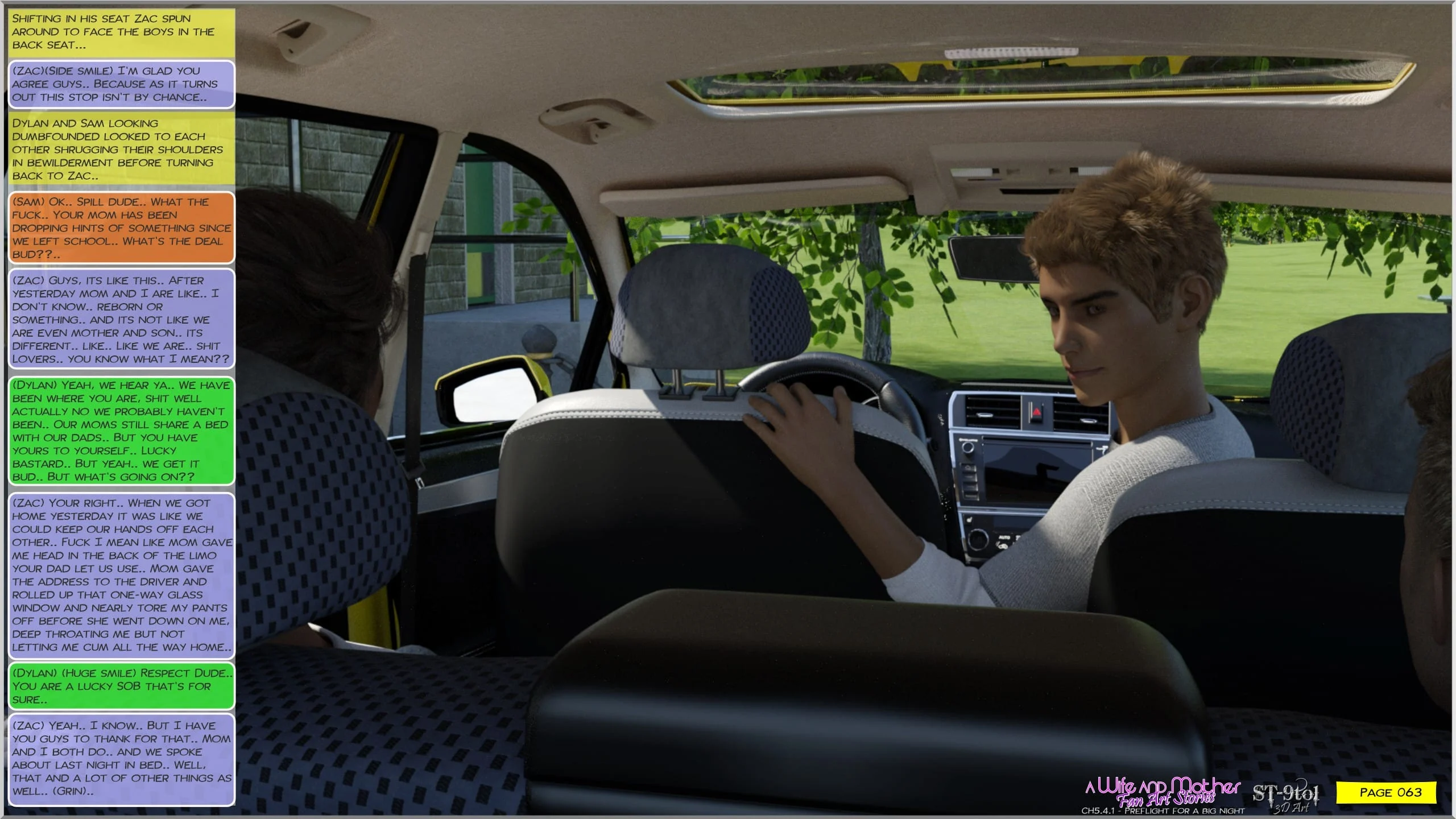 Fan Art Stories [ST-9Pol | ST9to1] - Chapter 5.4 — Page 63