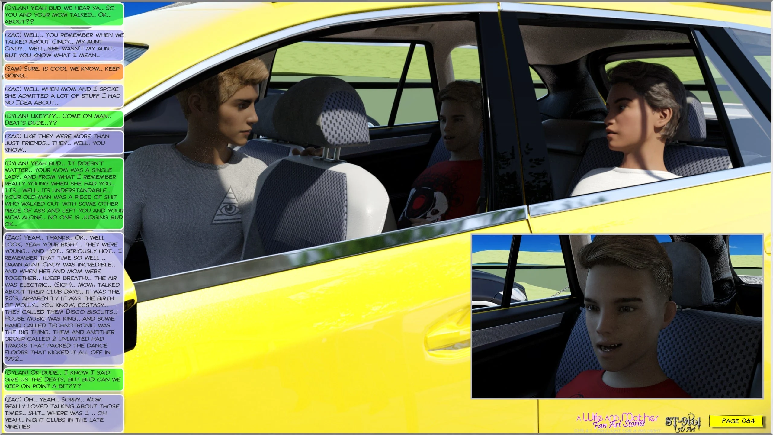 Fan Art Stories [ST-9Pol | ST9to1] - Chapter 5.4 — Page 64