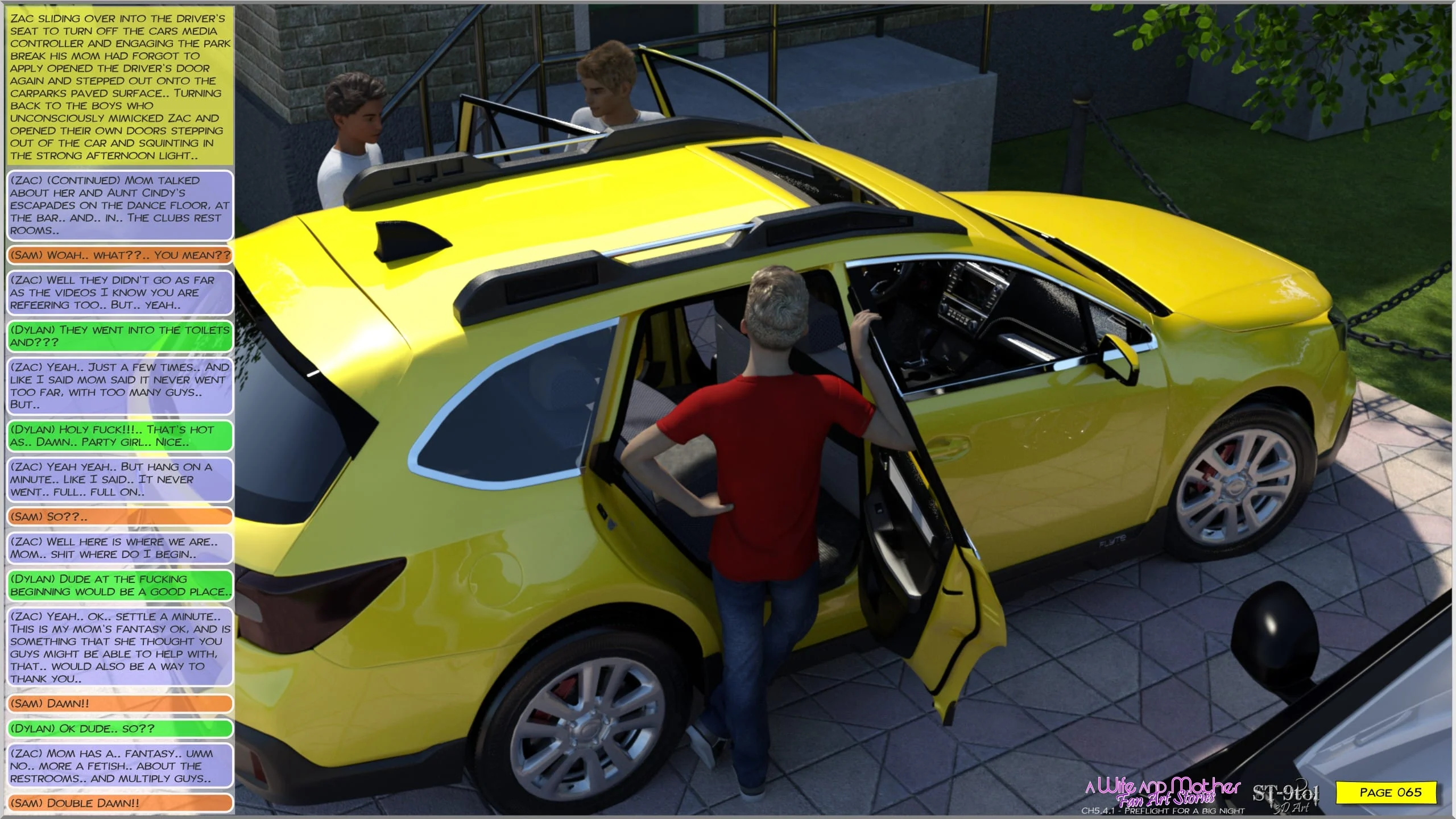 Fan Art Stories [ST-9Pol | ST9to1] - Chapter 5.4 — Page 65
