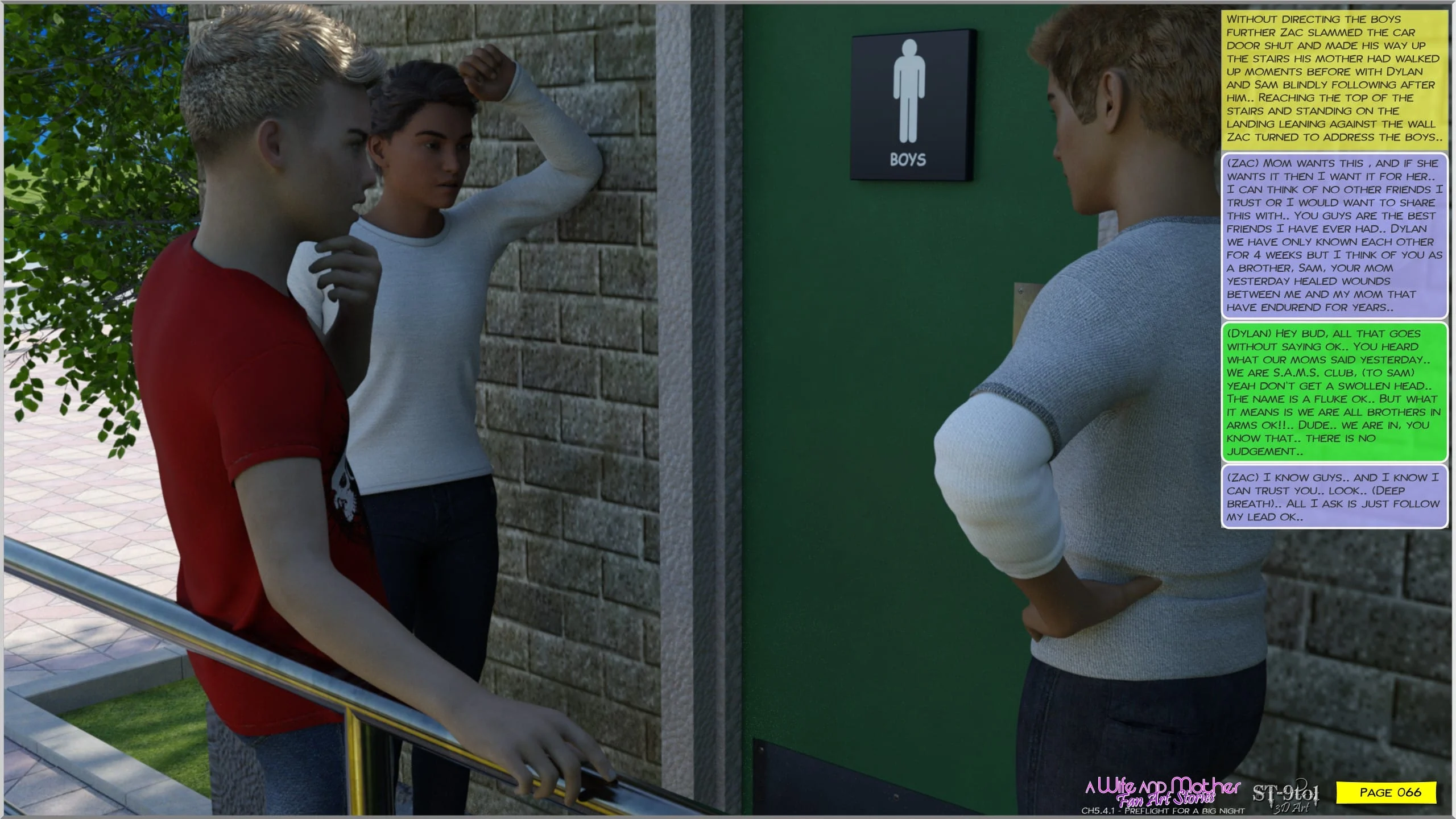 Fan Art Stories [ST-9Pol | ST9to1] - Chapter 5.4 — Page 66