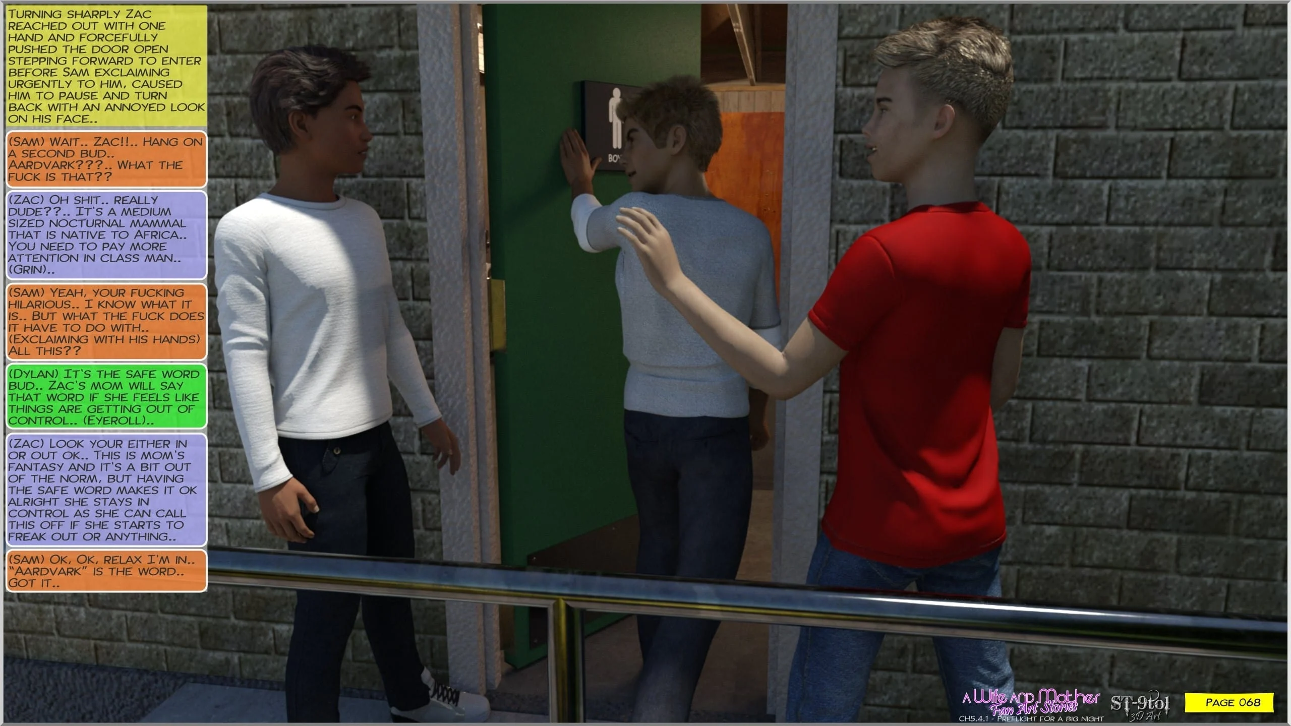 Fan Art Stories [ST-9Pol | ST9to1] - Chapter 5.4 — Page 68