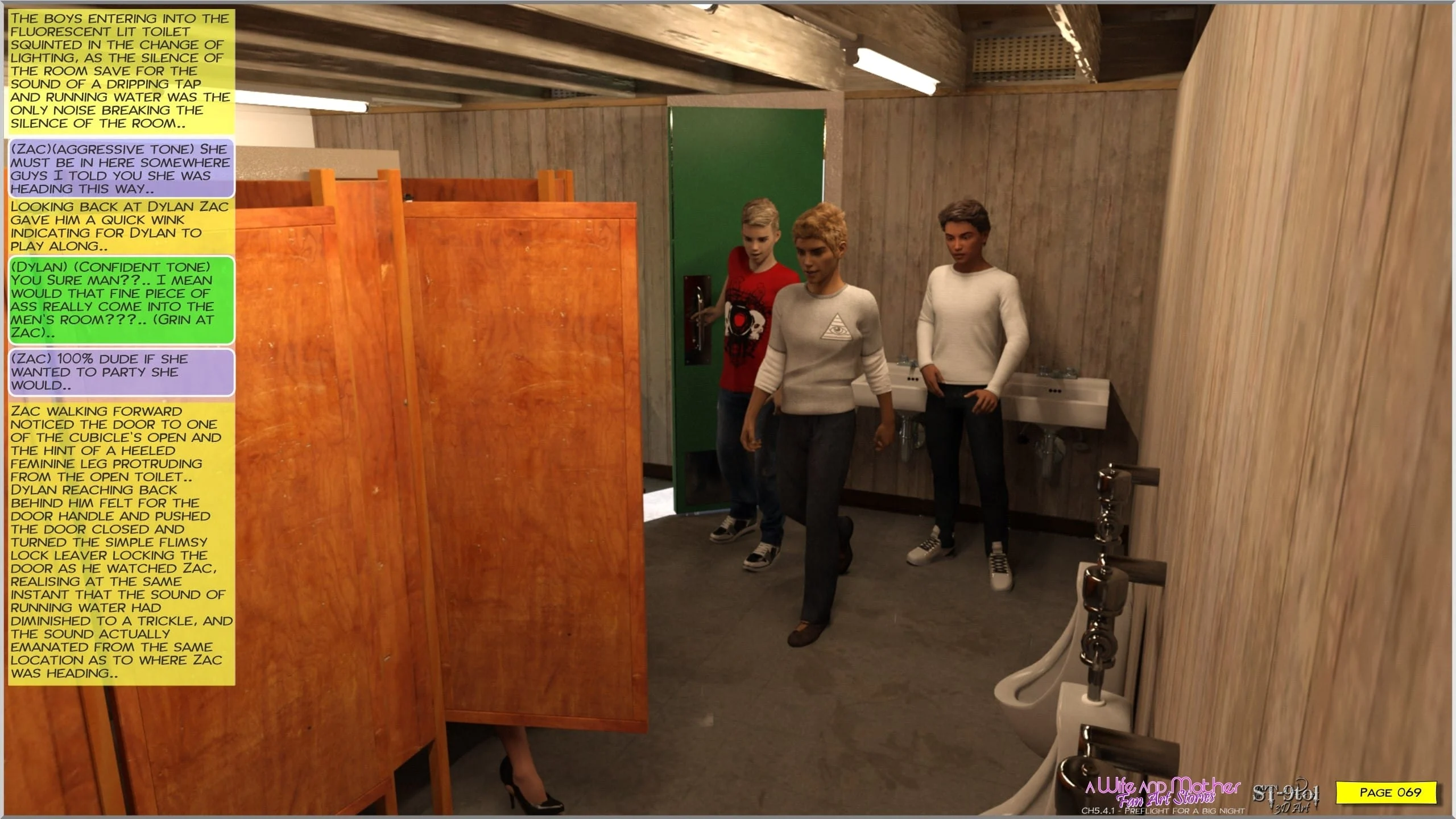 Fan Art Stories [ST-9Pol | ST9to1] - Chapter 5.4 — Page 69