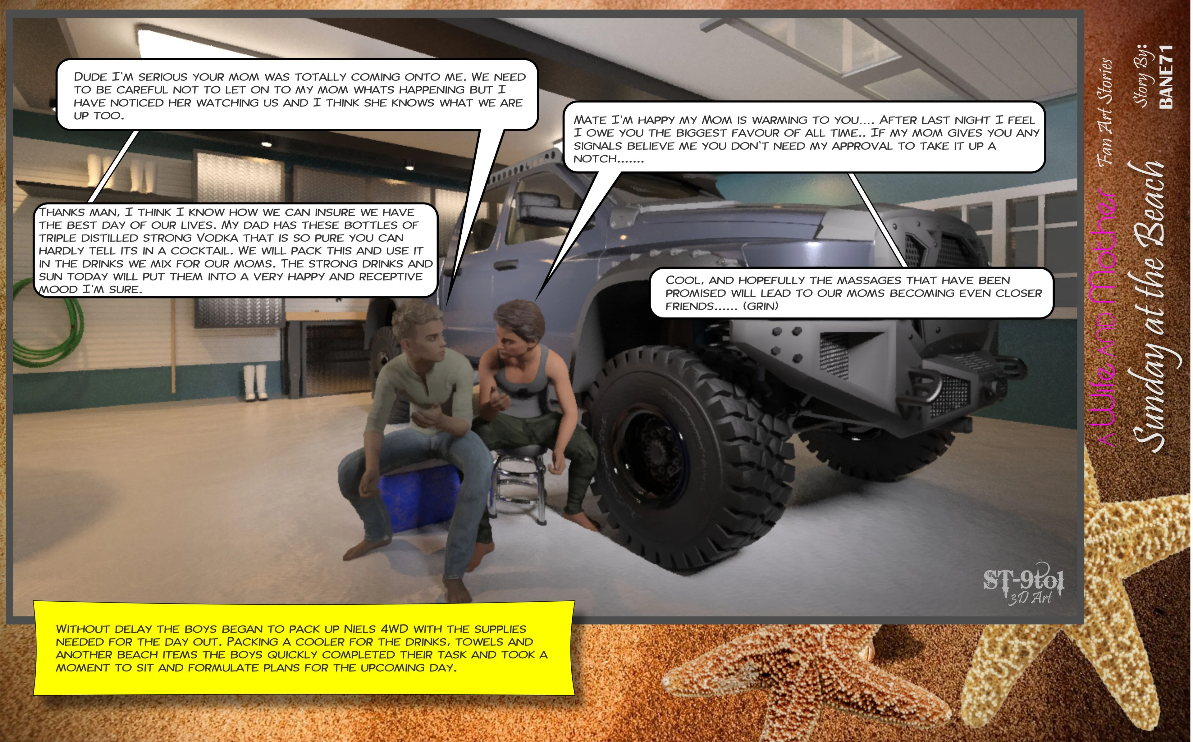 Fan Art Stories [ST-9Pol | ST9to1] - Chapter 2 — Page 23