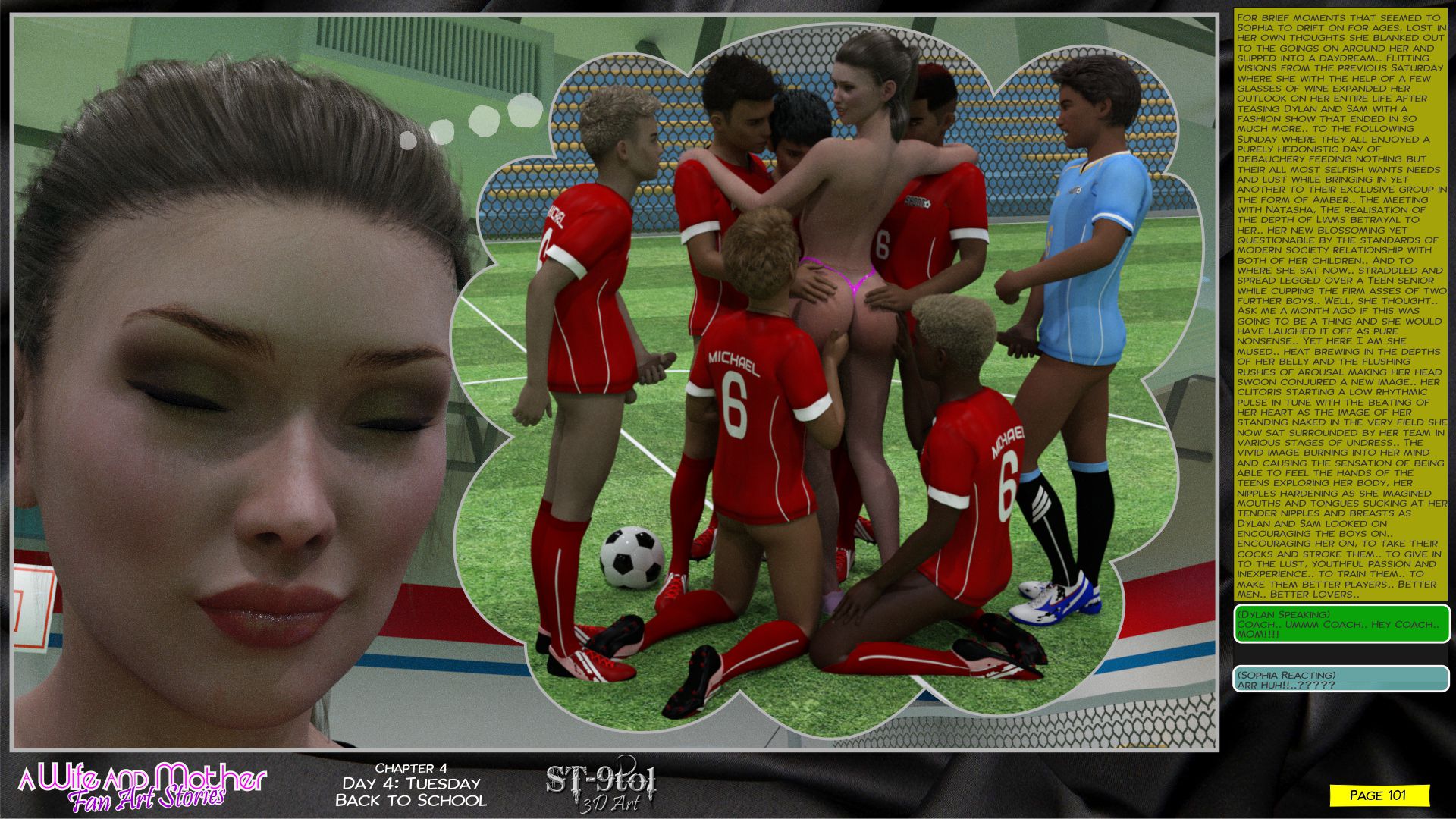Fan Art Stories [ST-9Pol | ST9to1] - Chapter 4 — Page 101
