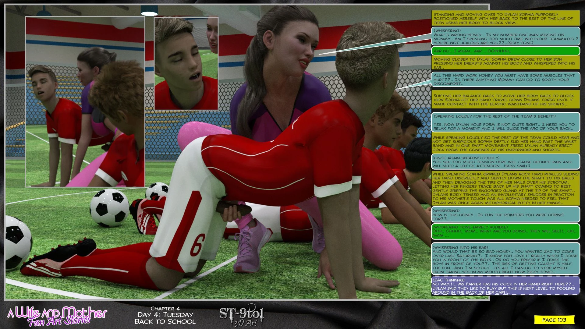 Fan Art Stories [ST-9Pol | ST9to1] - Chapter 4 — Page 103