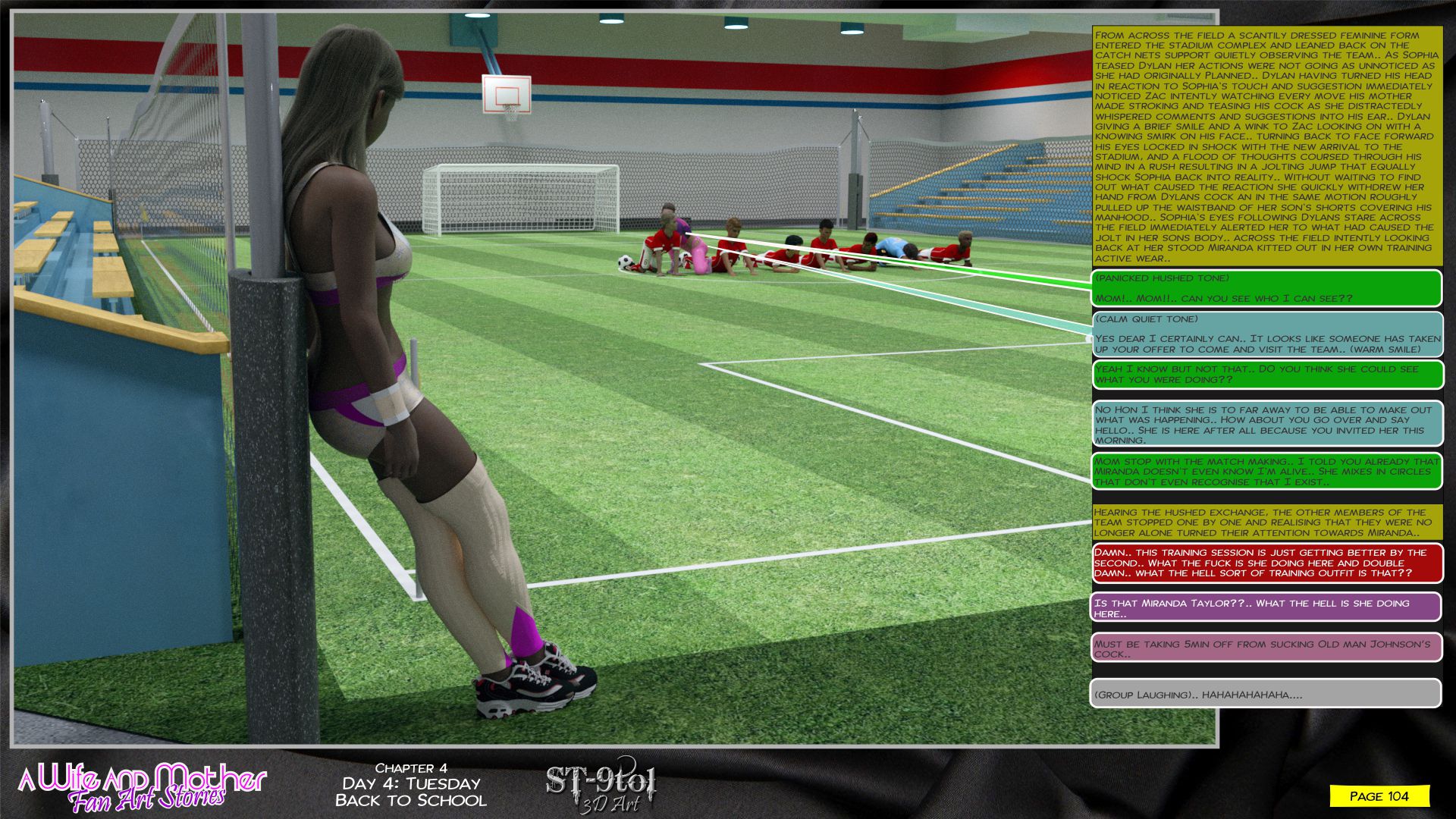 Fan Art Stories [ST-9Pol | ST9to1] - Chapter 4 — Page 104