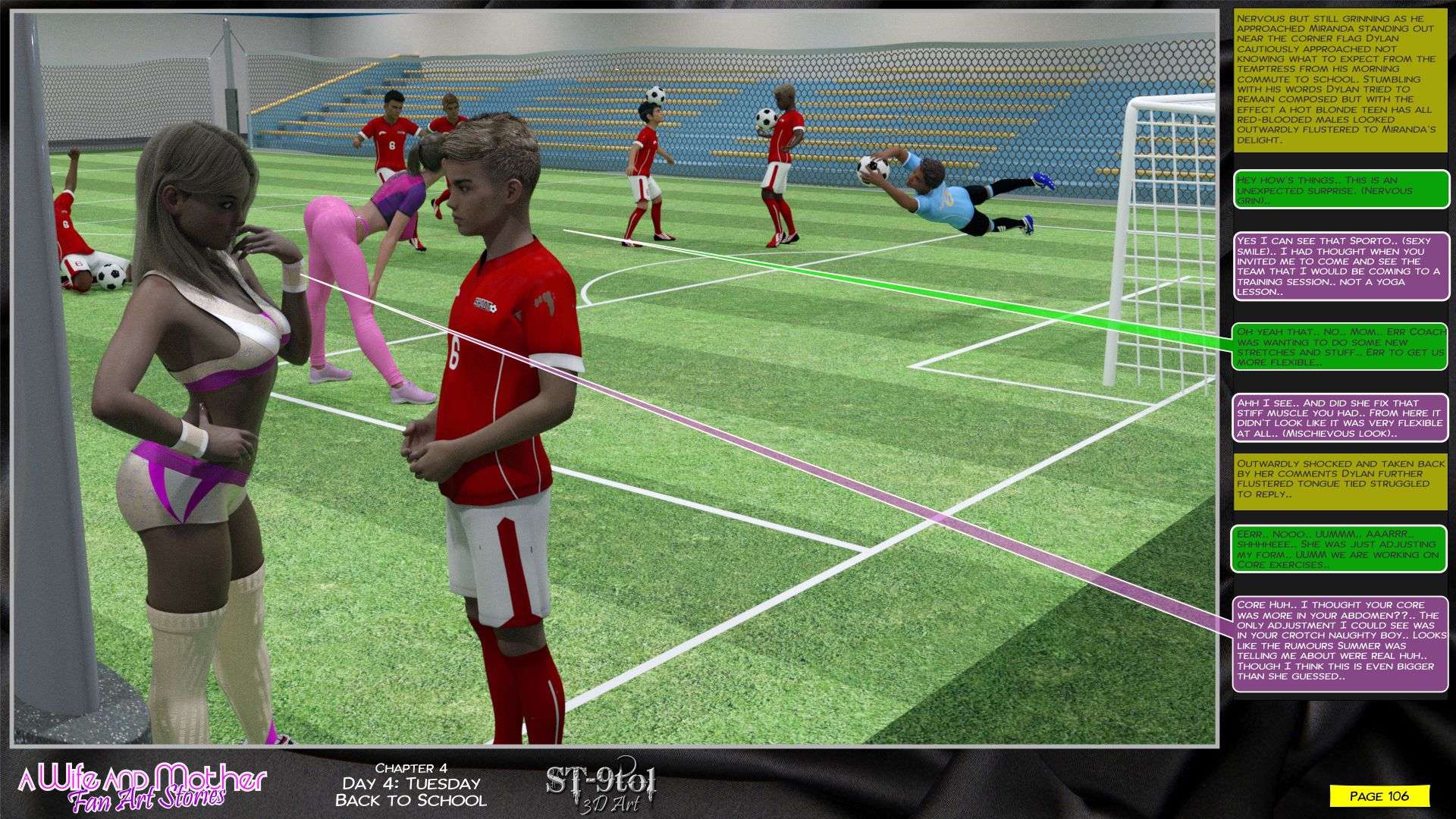 Fan Art Stories [ST-9Pol | ST9to1] - Chapter 4 — Page 106