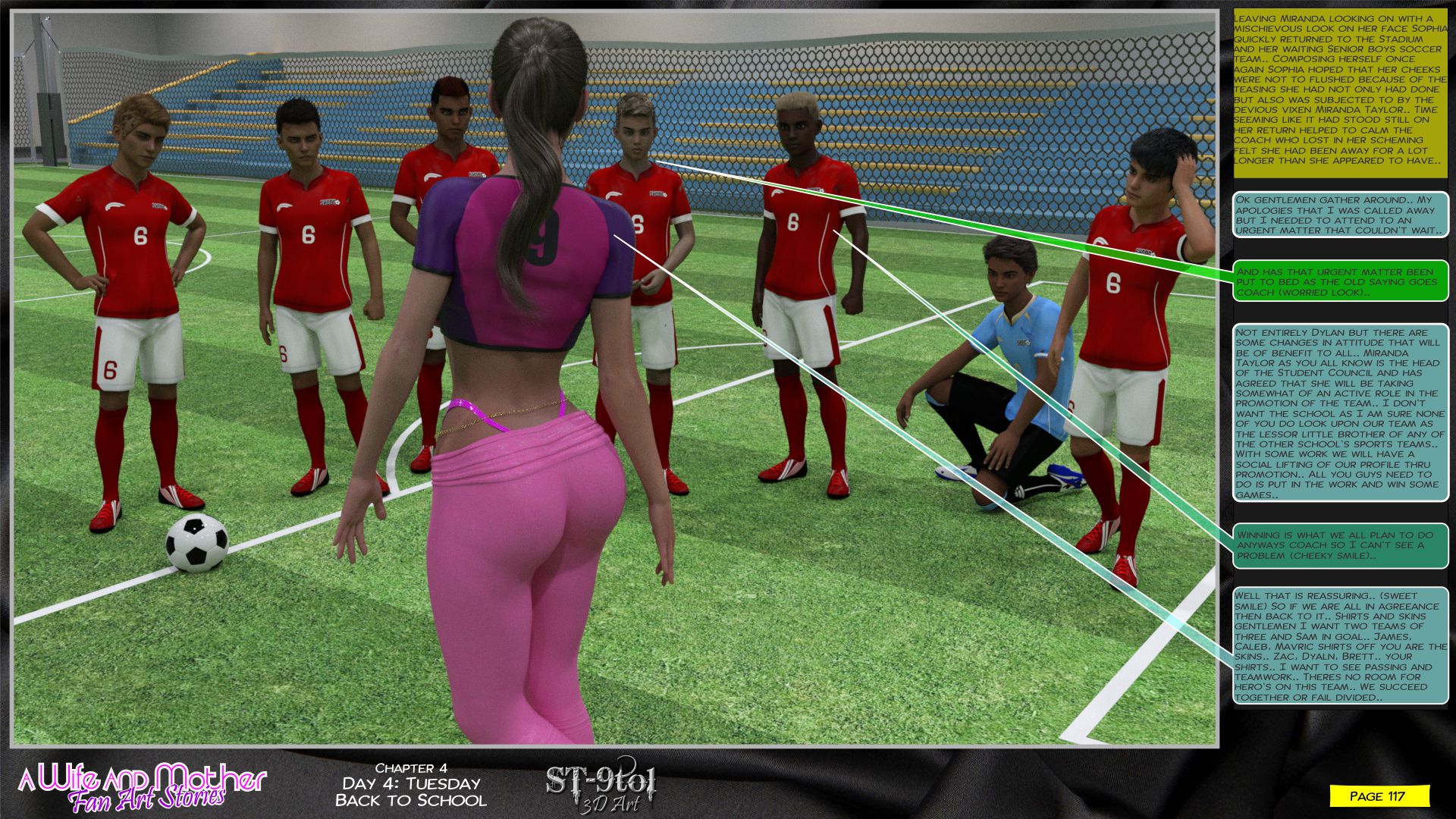 Fan Art Stories [ST-9Pol | ST9to1] - Chapter 4 — Page 117