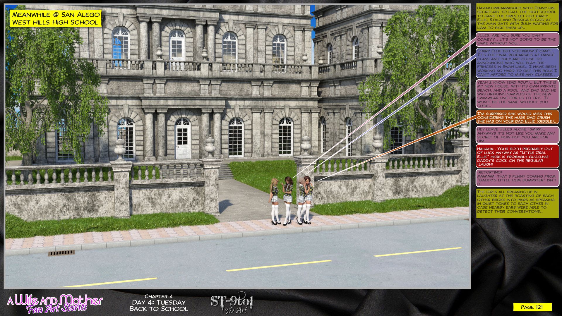 Fan Art Stories [ST-9Pol | ST9to1] - Chapter 4 — Page 121