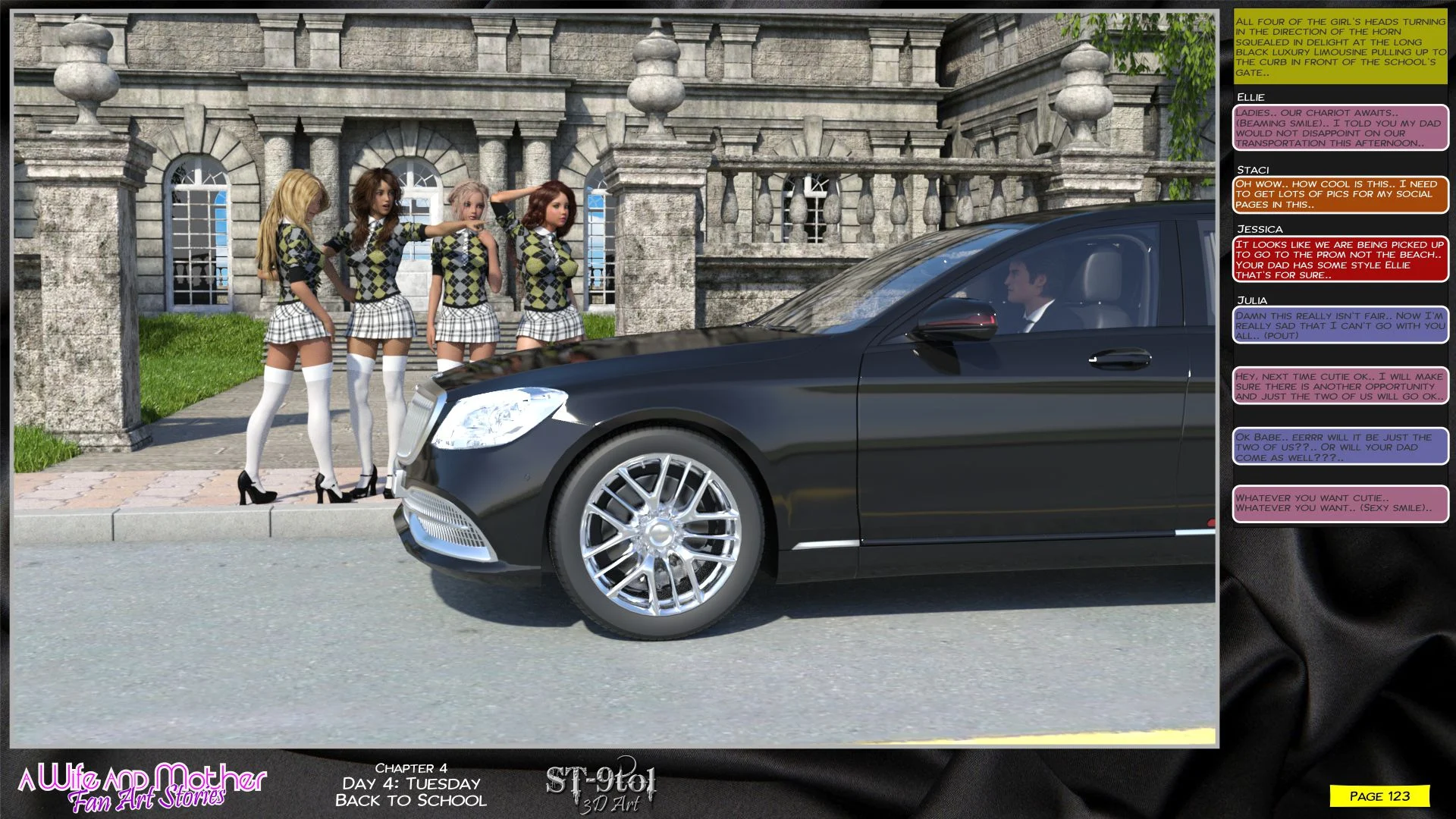 Fan Art Stories [ST-9Pol | ST9to1] - Chapter 4 — Page 123