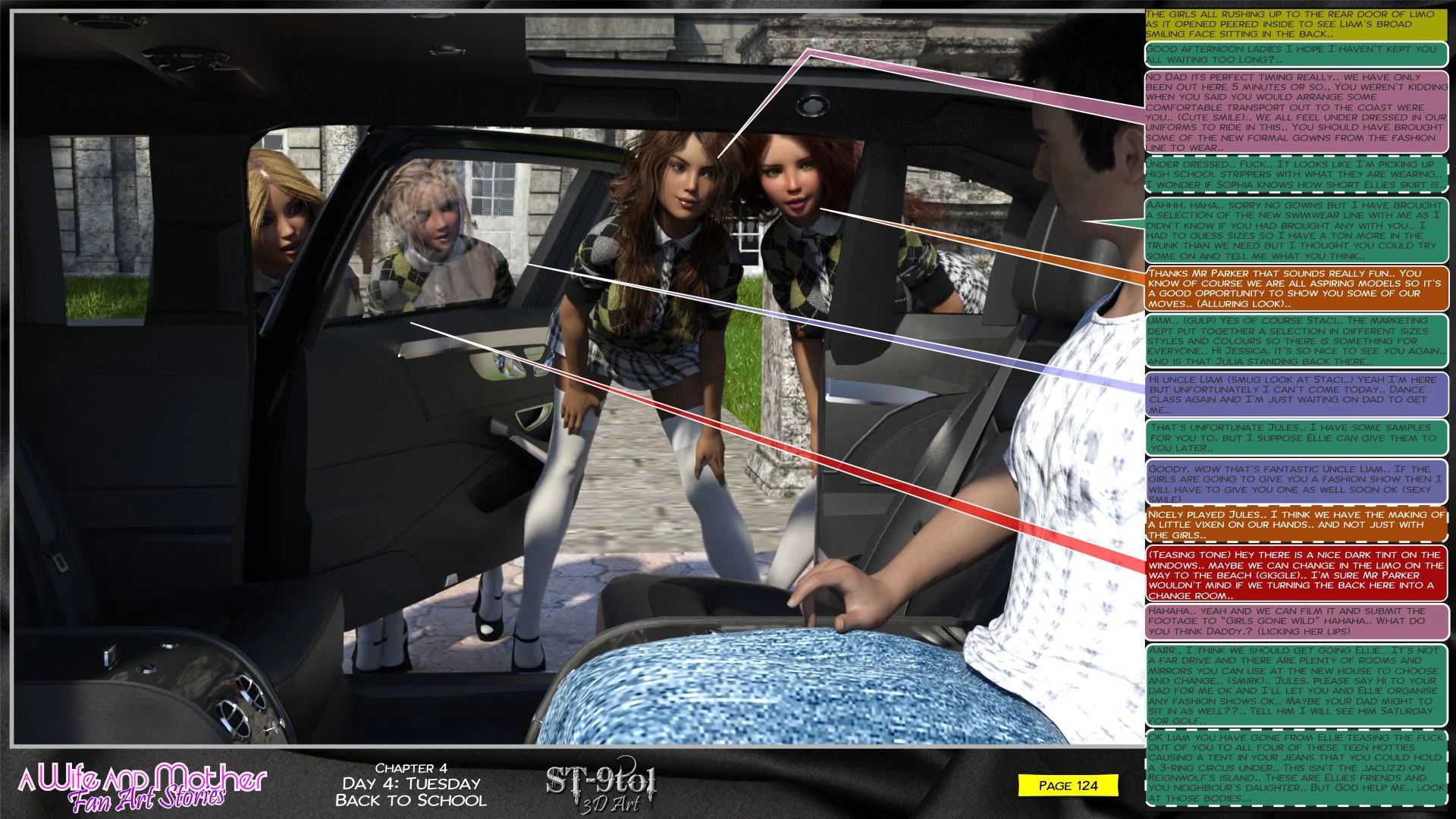 Fan Art Stories [ST-9Pol | ST9to1] - Chapter 4 — Page 124