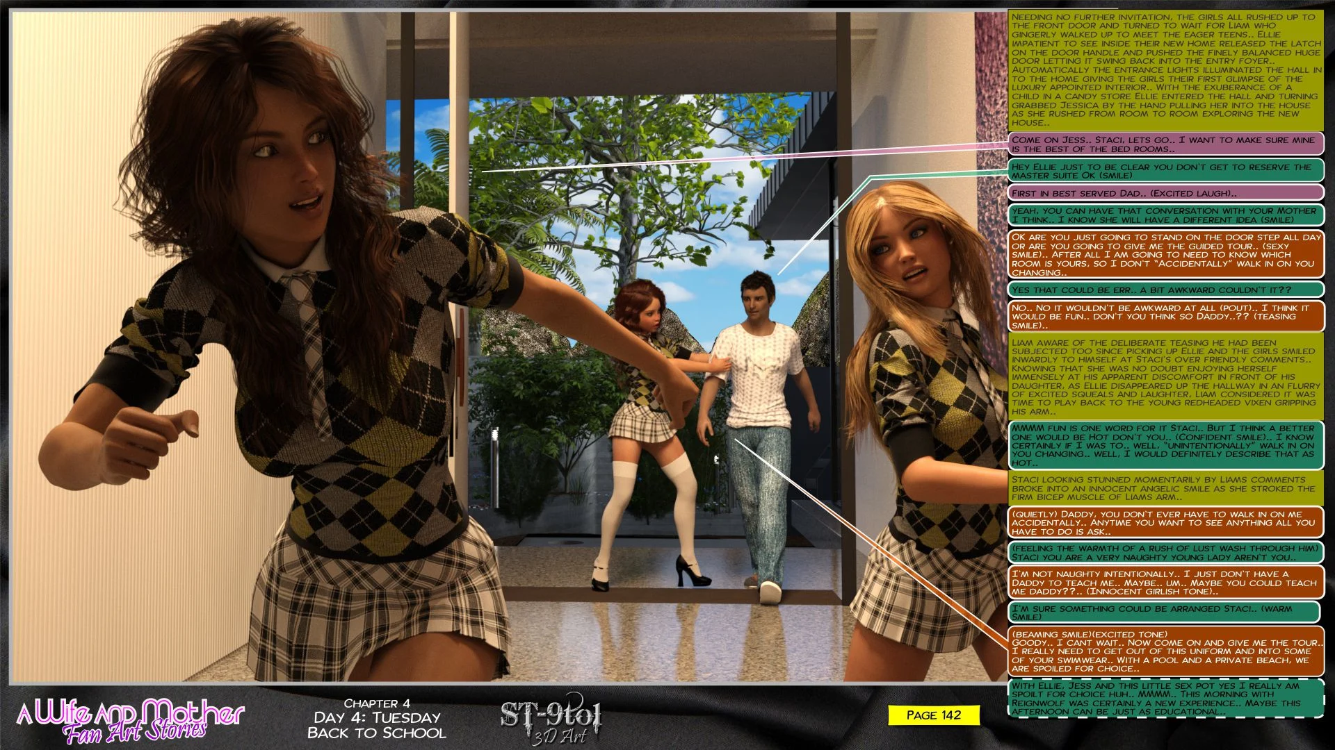 Fan Art Stories [ST-9Pol | ST9to1] - Chapter 4 — Page 139