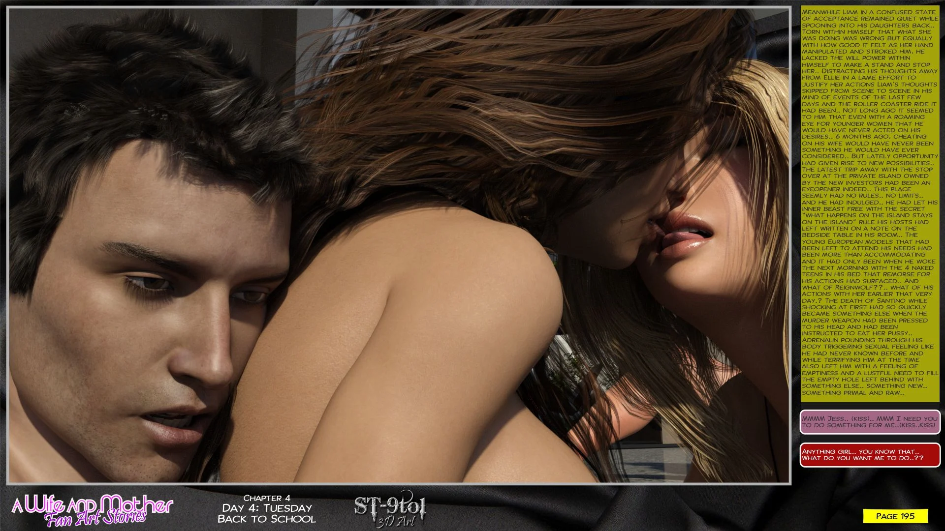 Fan Art Stories [ST-9Pol | ST9to1] - Chapter 4 — Page 156