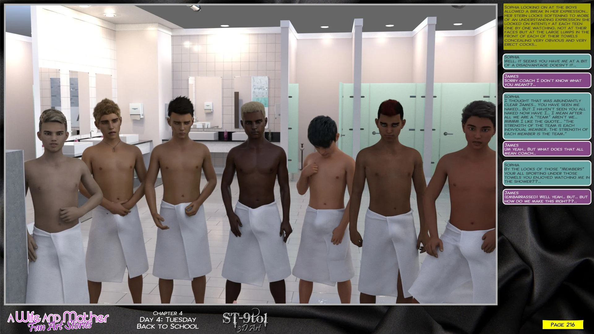 Fan Art Stories [ST-9Pol | ST9to1] - Chapter 4 — Page 173