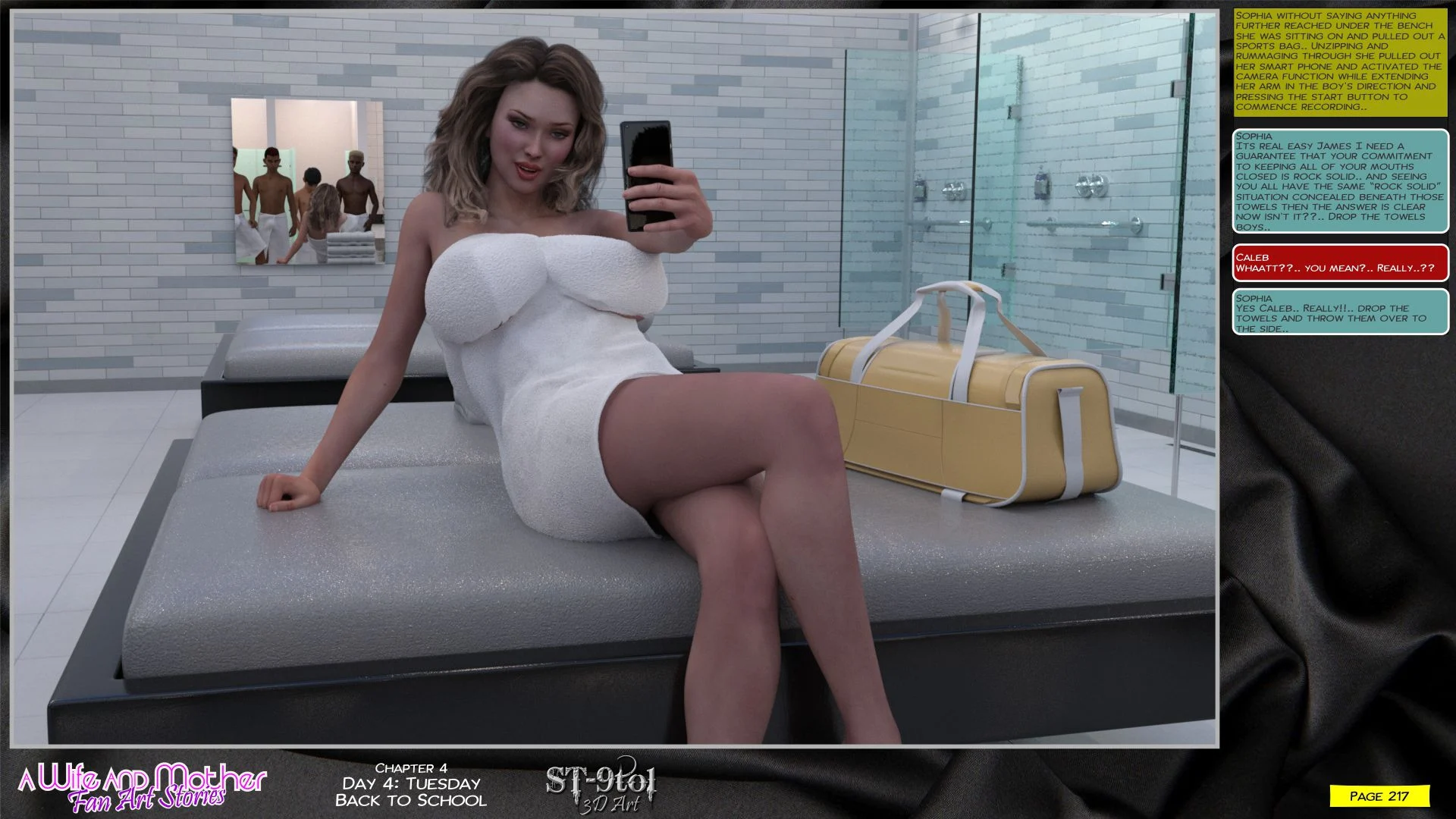 Fan Art Stories [ST-9Pol | ST9to1] - Chapter 4 — Page 174