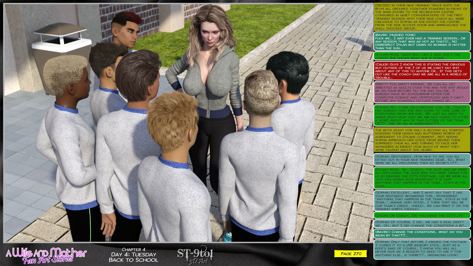 Fan Art Stories [ST-9Pol | ST9to1] - Chapter 4 — Page 213