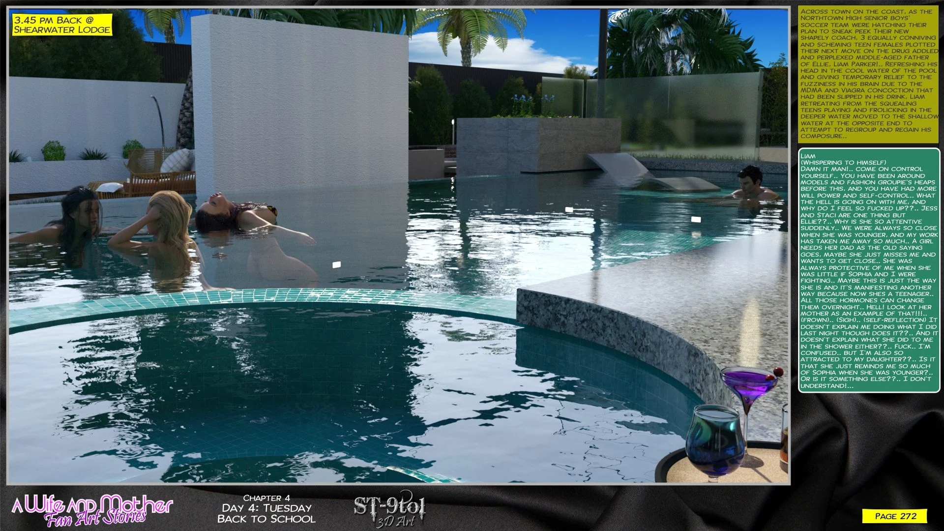 Fan Art Stories [ST-9Pol | ST9to1] - Chapter 4 — Page 215