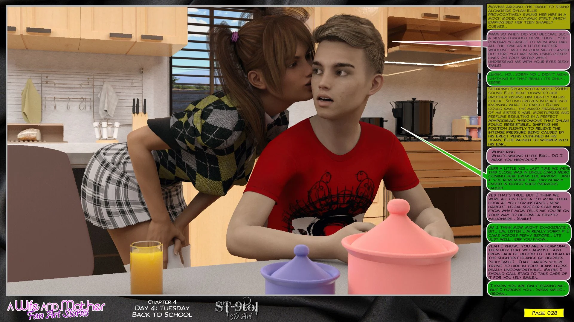 Fan Art Stories [ST-9Pol | ST9to1] - Chapter 4 — Page 28
