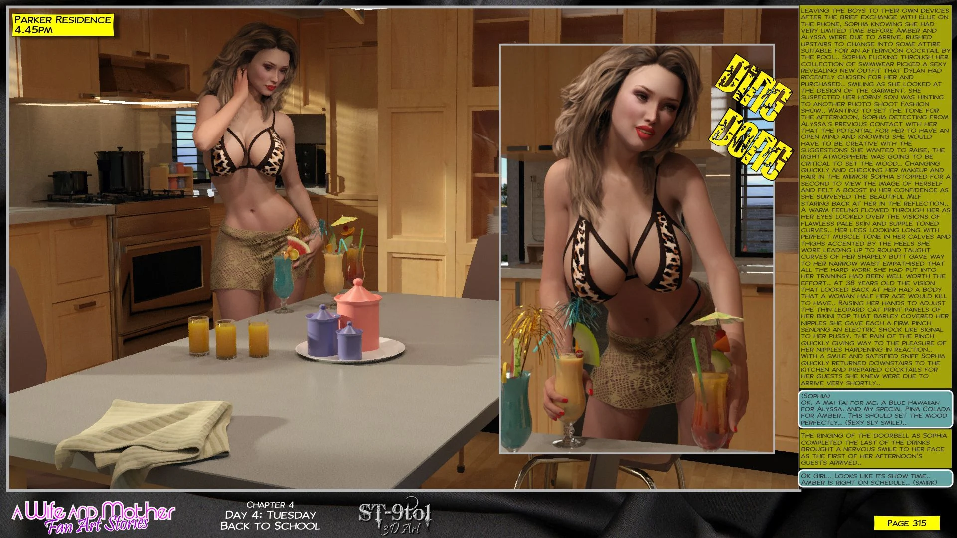 Fan Art Stories [ST-9Pol | ST9to1] - Chapter 4 — Page 222