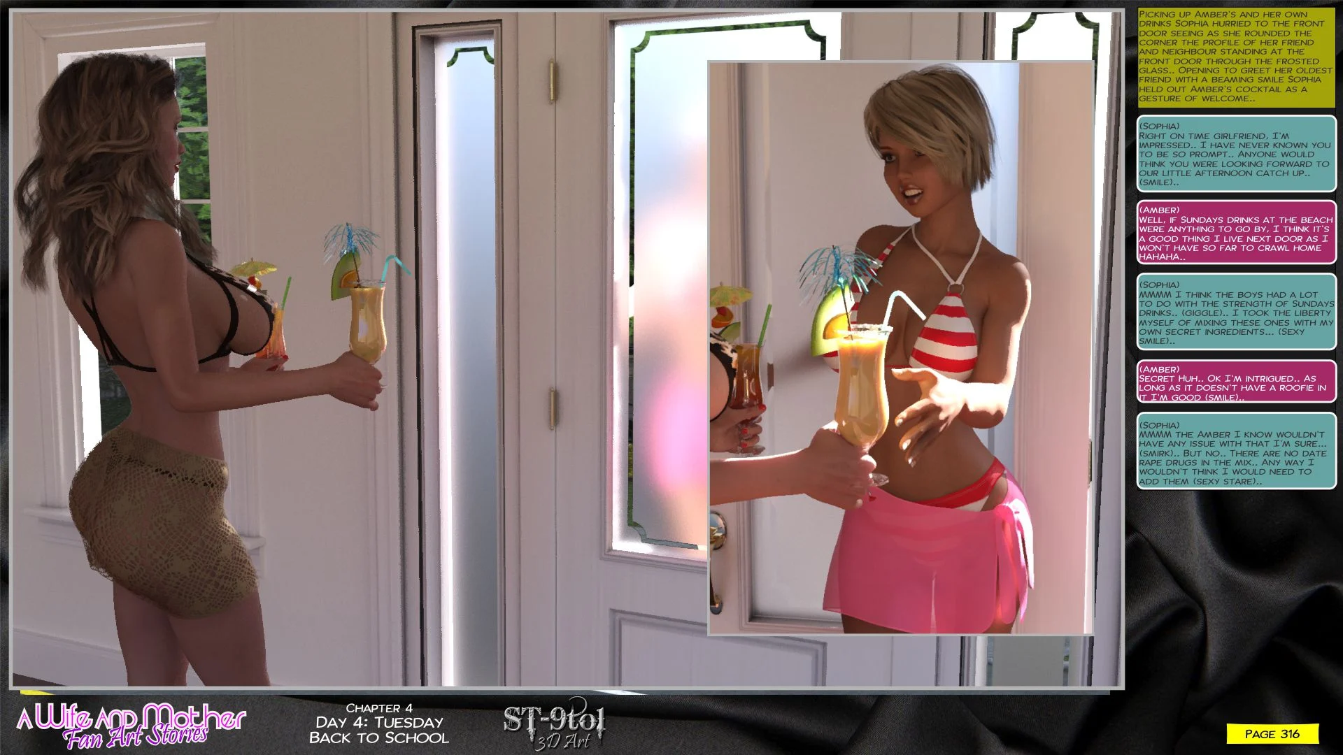 Fan Art Stories [ST-9Pol | ST9to1] - Chapter 4 — Page 223