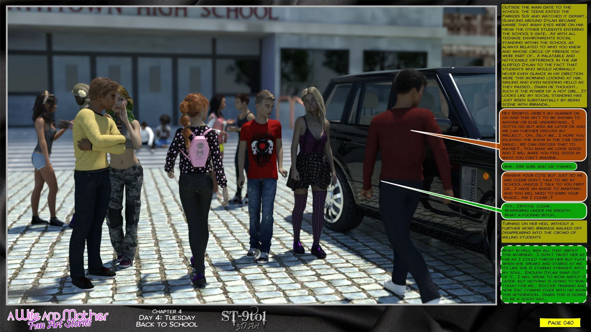 Fan Art Stories [ST-9Pol | ST9to1] - Chapter 4 — Page 40