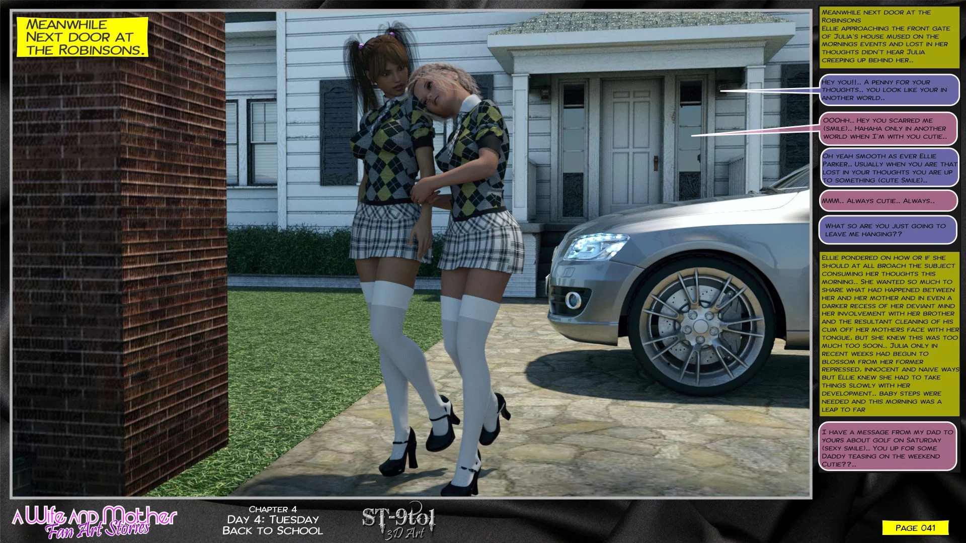 Fan Art Stories [ST-9Pol | ST9to1] - Chapter 4 — Page 41