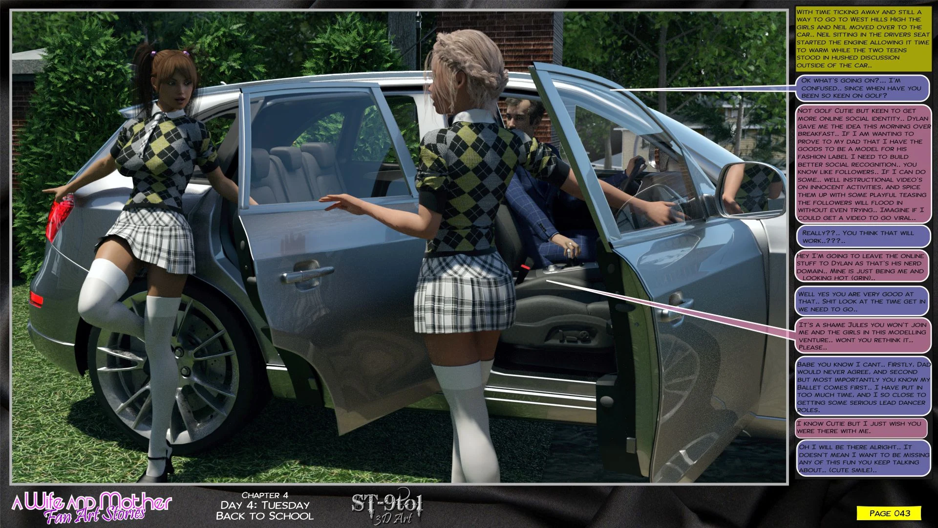 Fan Art Stories [ST-9Pol | ST9to1] - Chapter 4 — Page 43