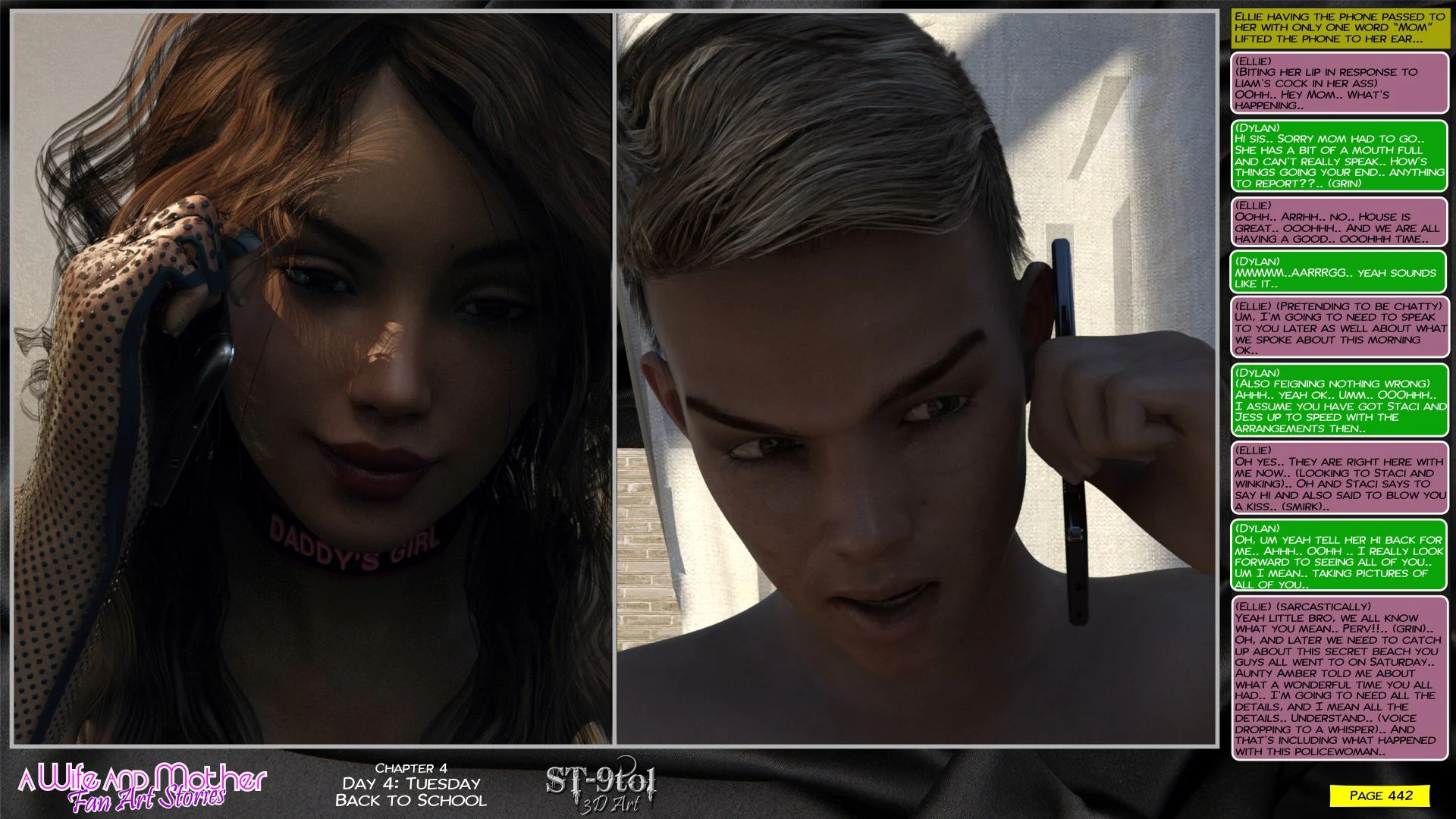 Fan Art Stories [ST-9Pol | ST9to1] - Chapter 4 — Page 309
