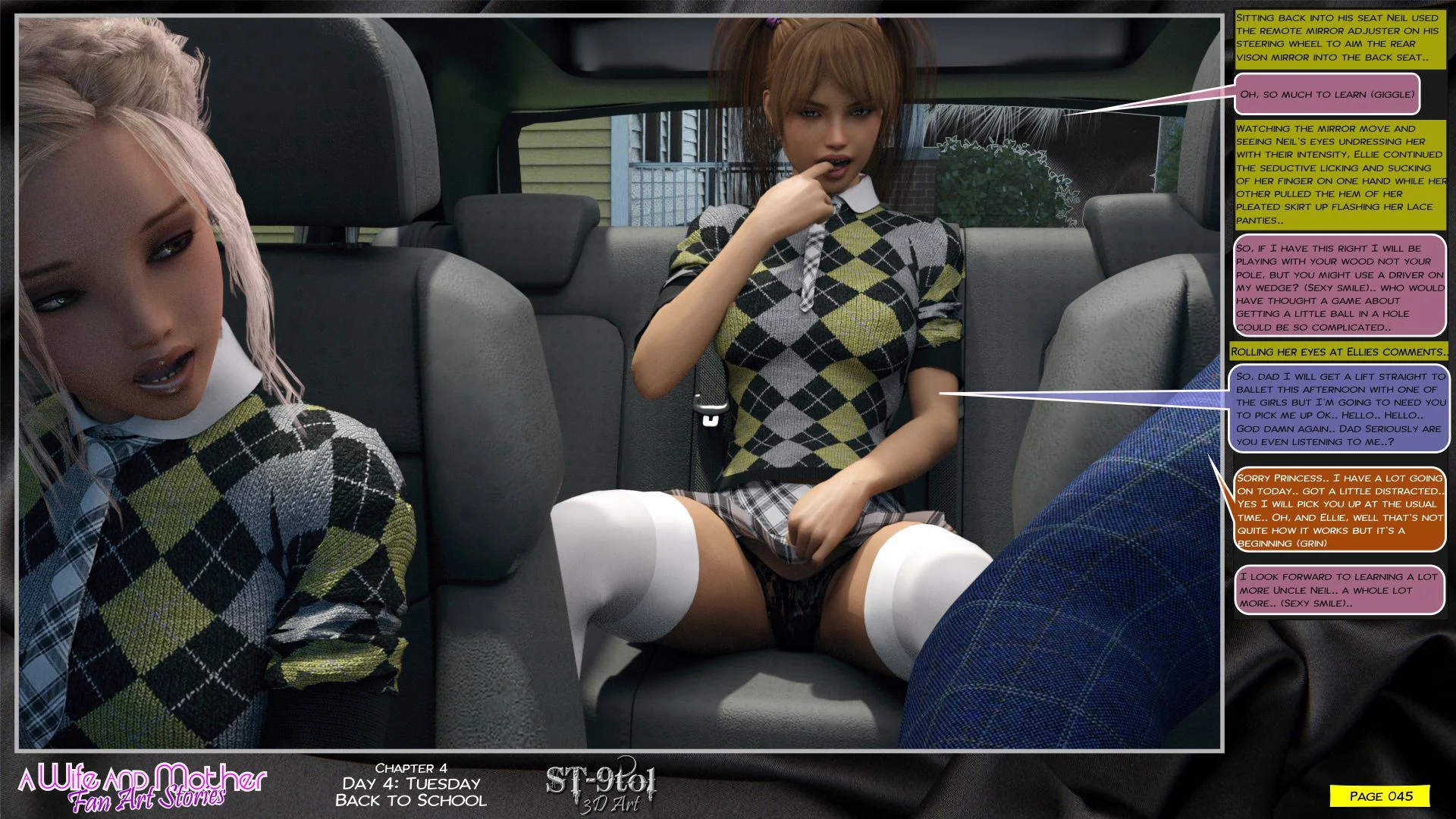 Fan Art Stories [ST-9Pol | ST9to1] - Chapter 4 — Page 45