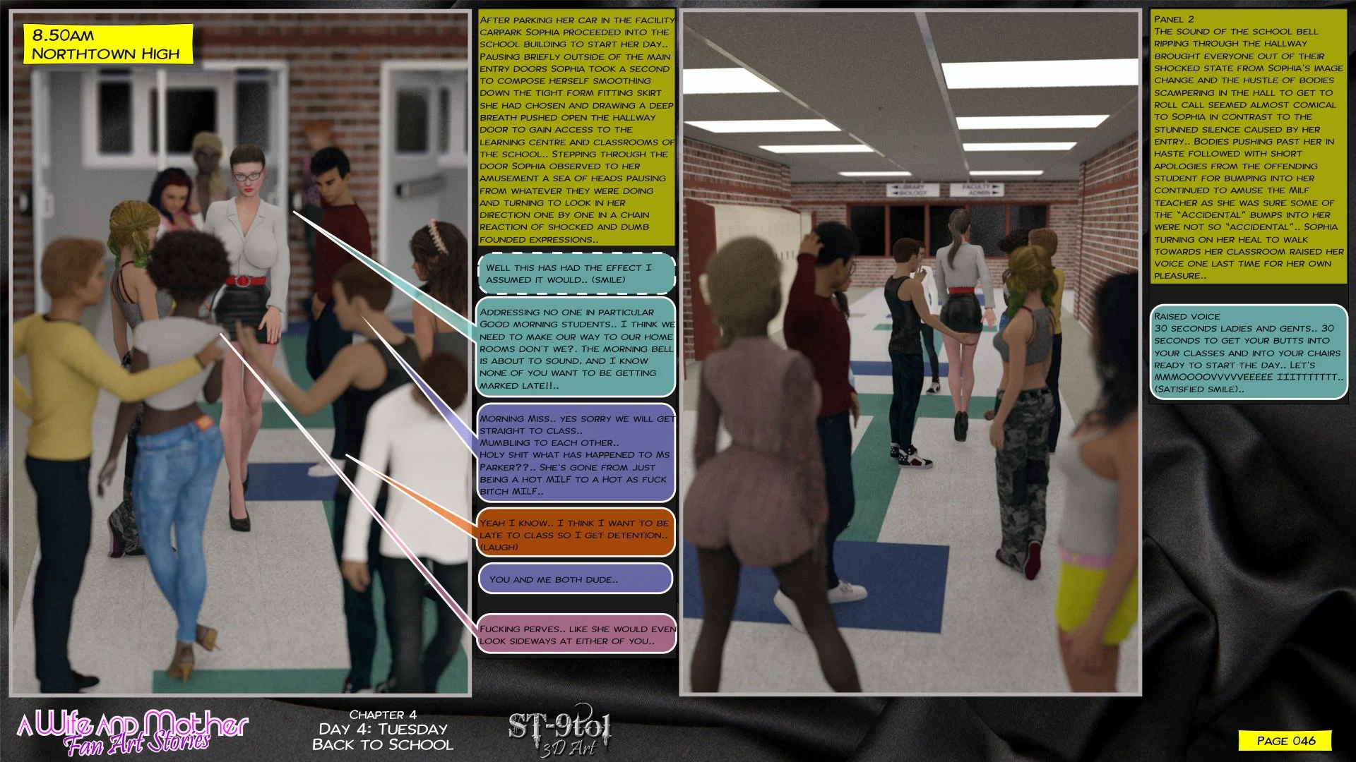 Fan Art Stories [ST-9Pol | ST9to1] - Chapter 4 — Page 46