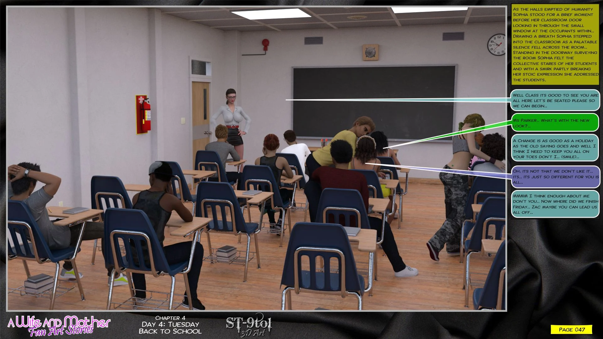 Fan Art Stories [ST-9Pol | ST9to1] - Chapter 4 — Page 47