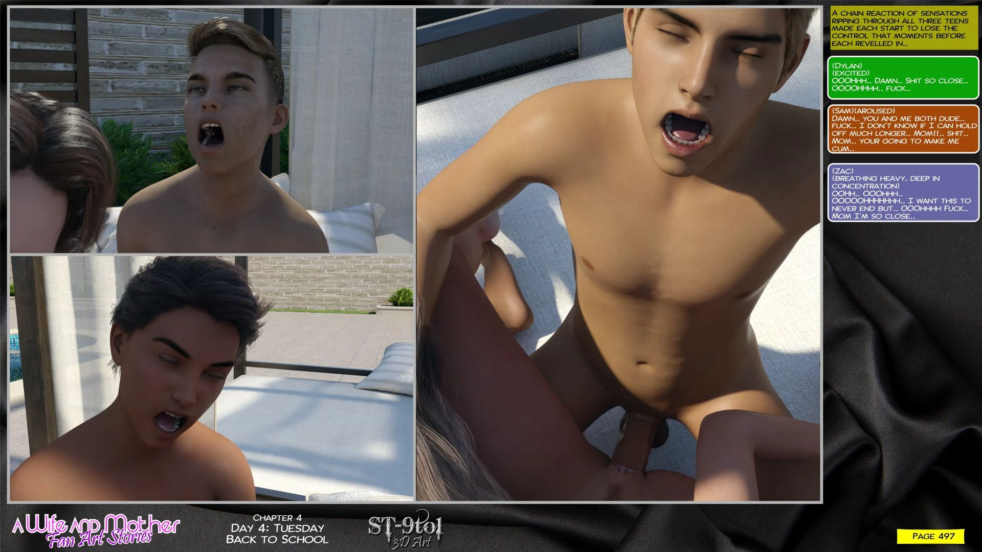 Fan Art Stories [ST-9Pol | ST9to1] - Chapter 4 — Page 325