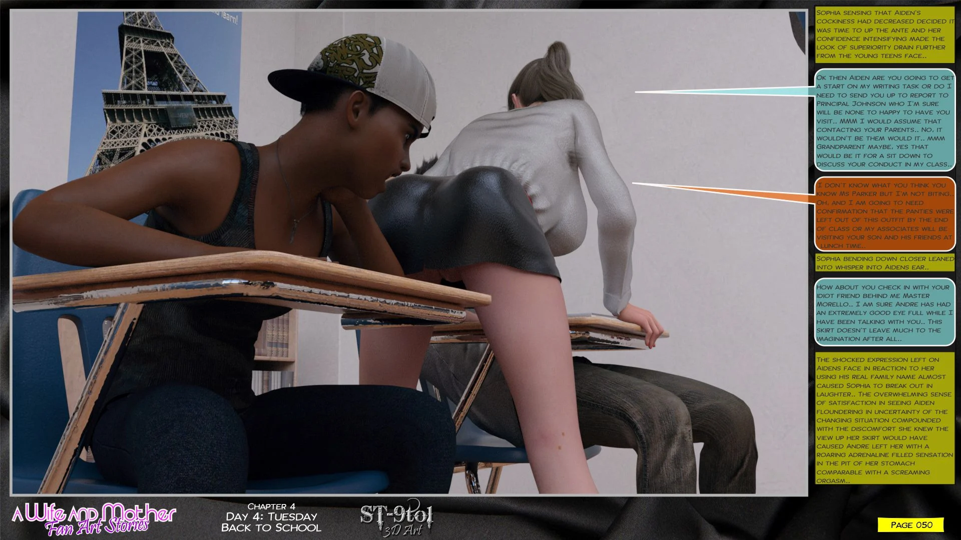 Fan Art Stories [ST-9Pol | ST9to1] - Chapter 4 — Page 50