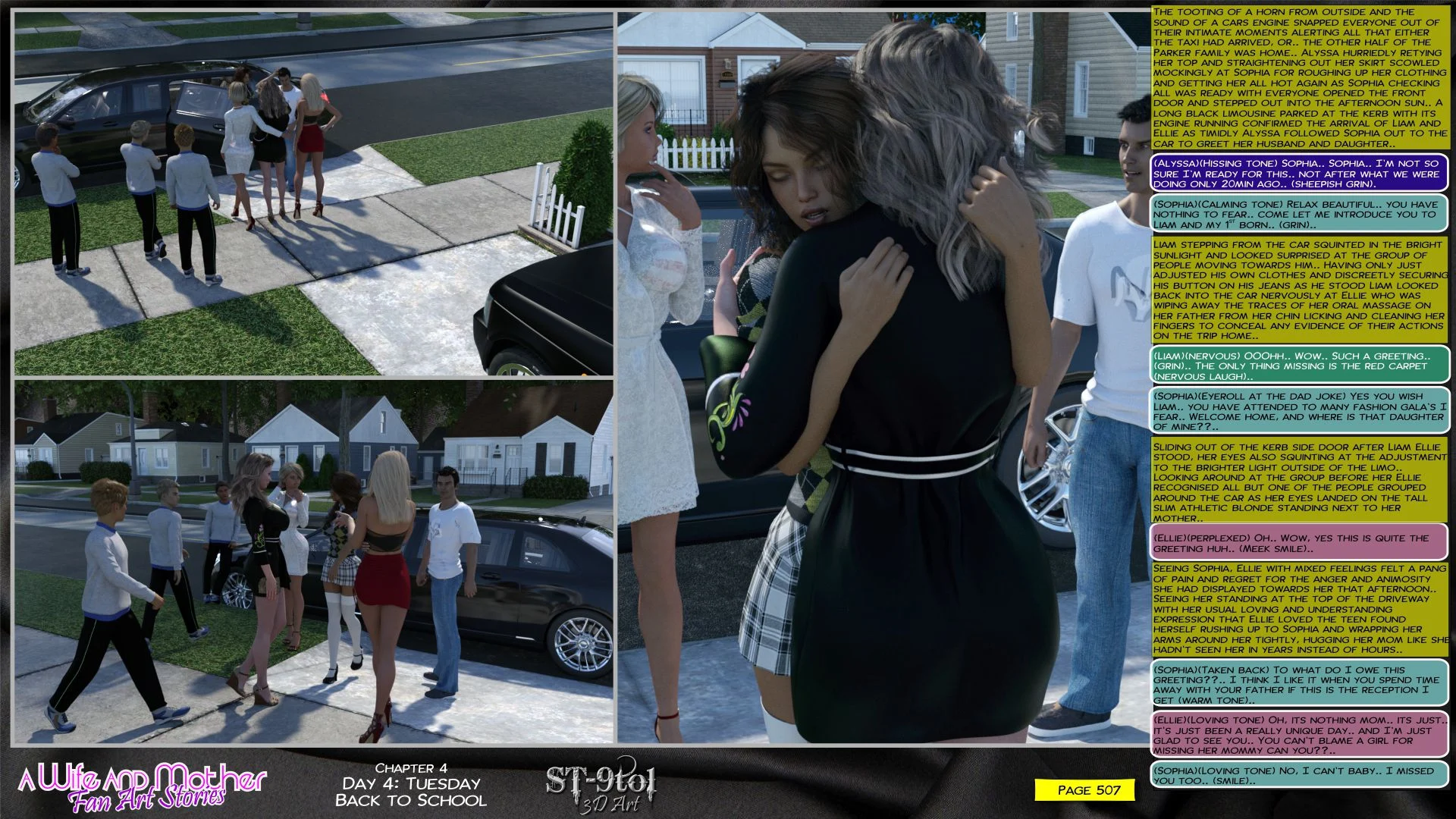 Fan Art Stories [ST-9Pol | ST9to1] - Chapter 4 — Page 335