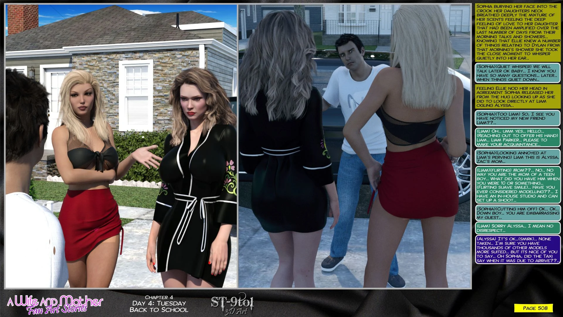 Fan Art Stories [ST-9Pol | ST9to1] - Chapter 4 — Page 336