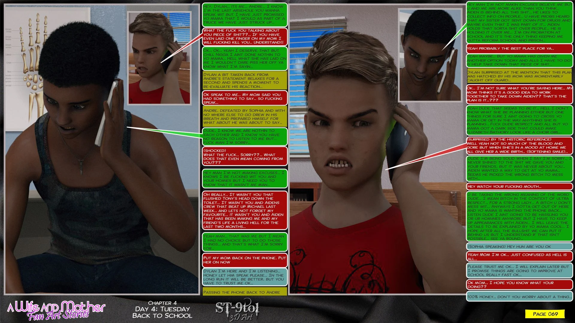 Fan Art Stories [ST-9Pol | ST9to1] - Chapter 4 — Page 69