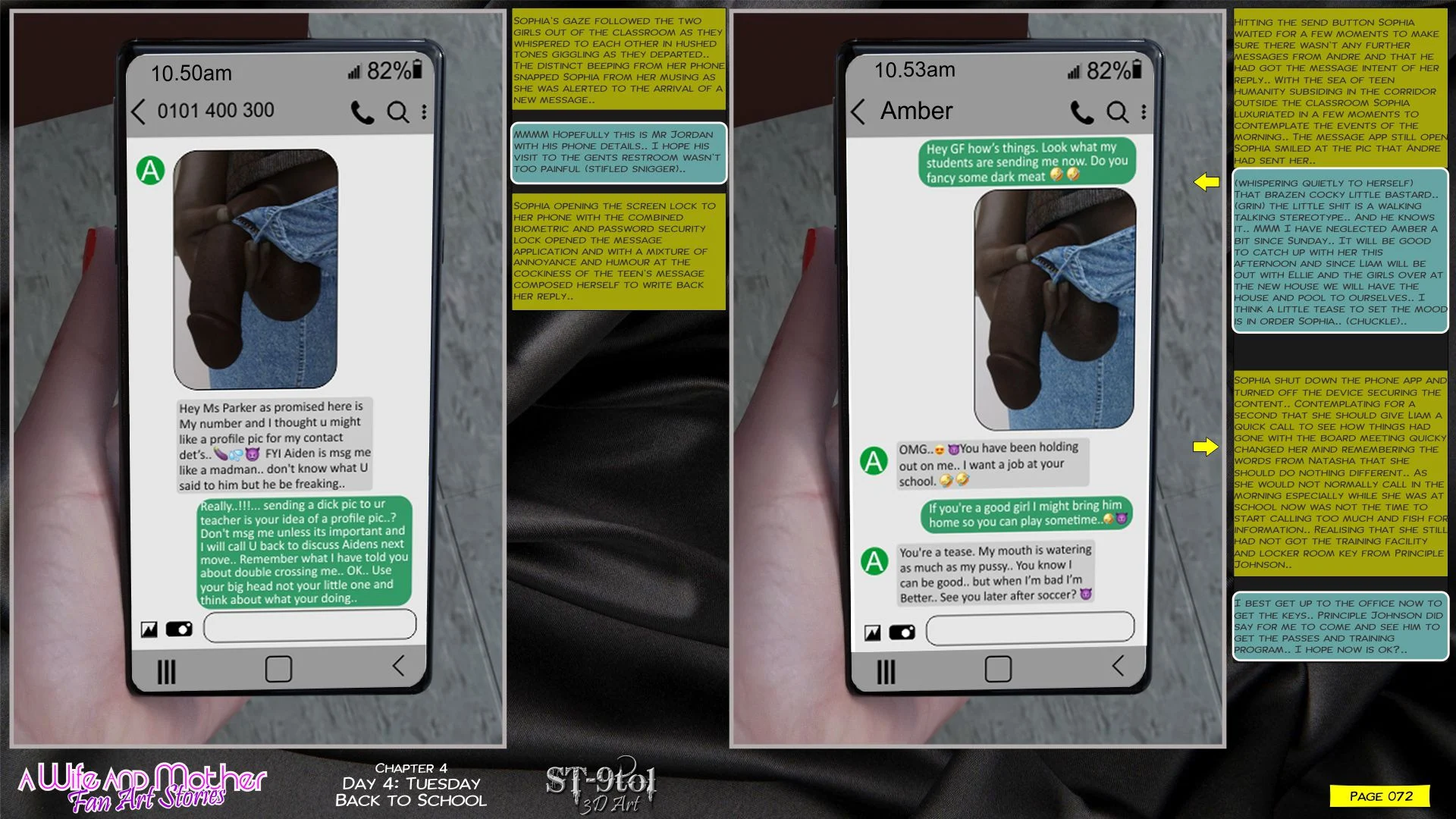 Fan Art Stories [ST-9Pol | ST9to1] - Chapter 4 — Page 72