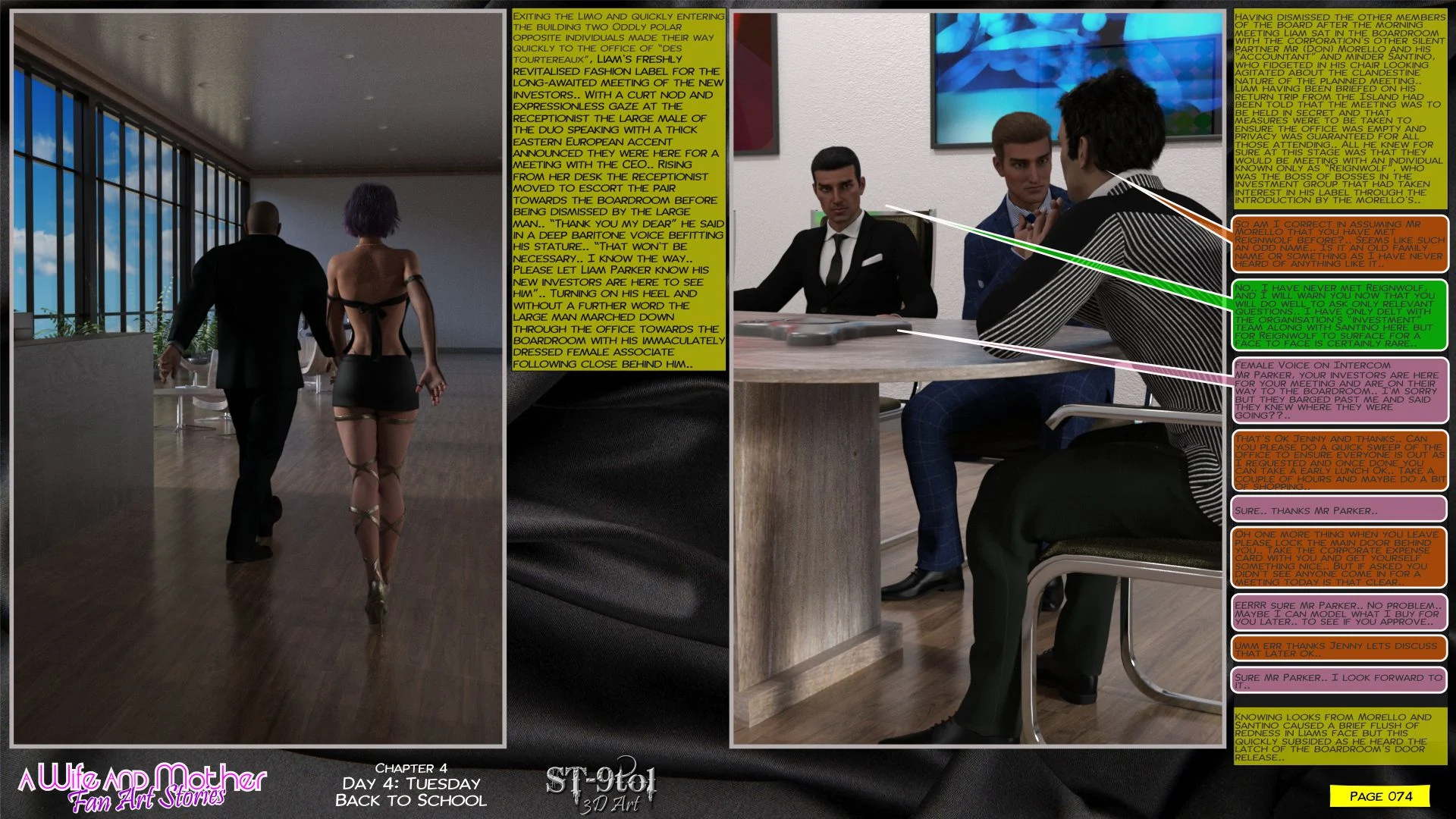 Fan Art Stories [ST-9Pol | ST9to1] - Chapter 4 — Page 74