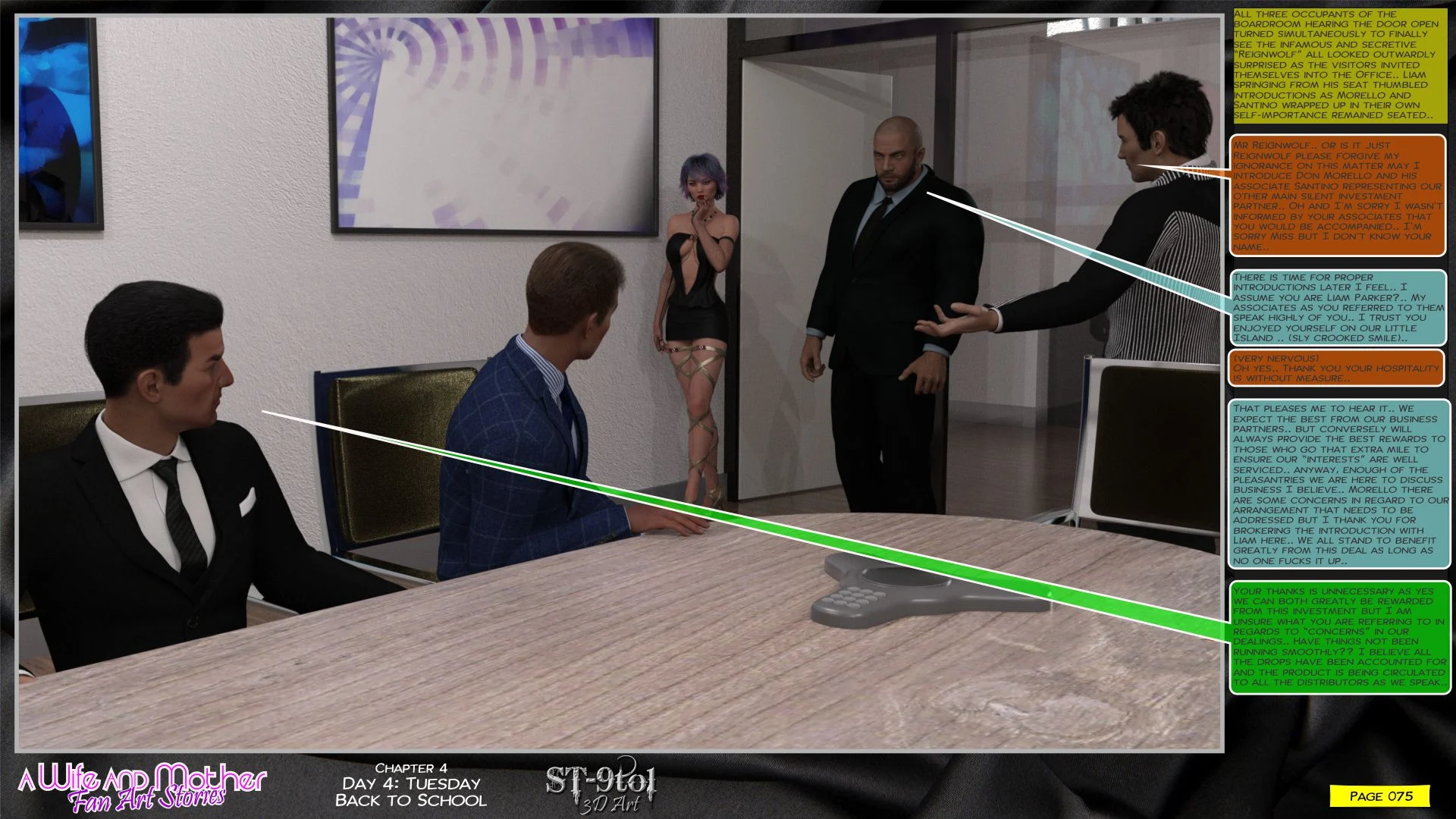 Fan Art Stories [ST-9Pol | ST9to1] - Chapter 4 — Page 75