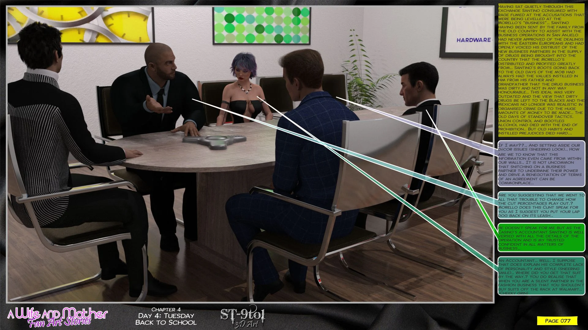 Fan Art Stories [ST-9Pol | ST9to1] - Chapter 4 — Page 77