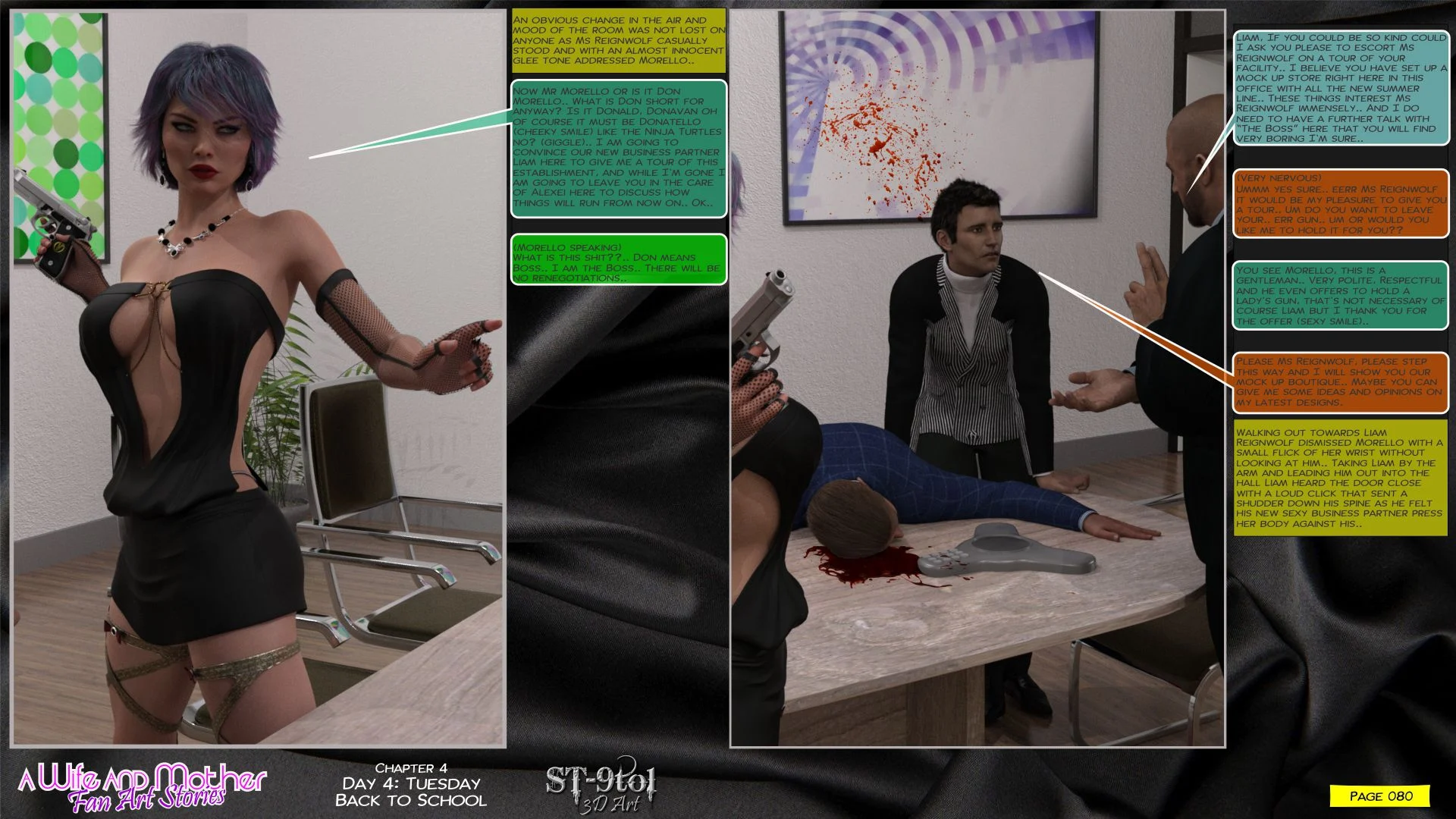 Fan Art Stories [ST-9Pol | ST9to1] - Chapter 4 — Page 80