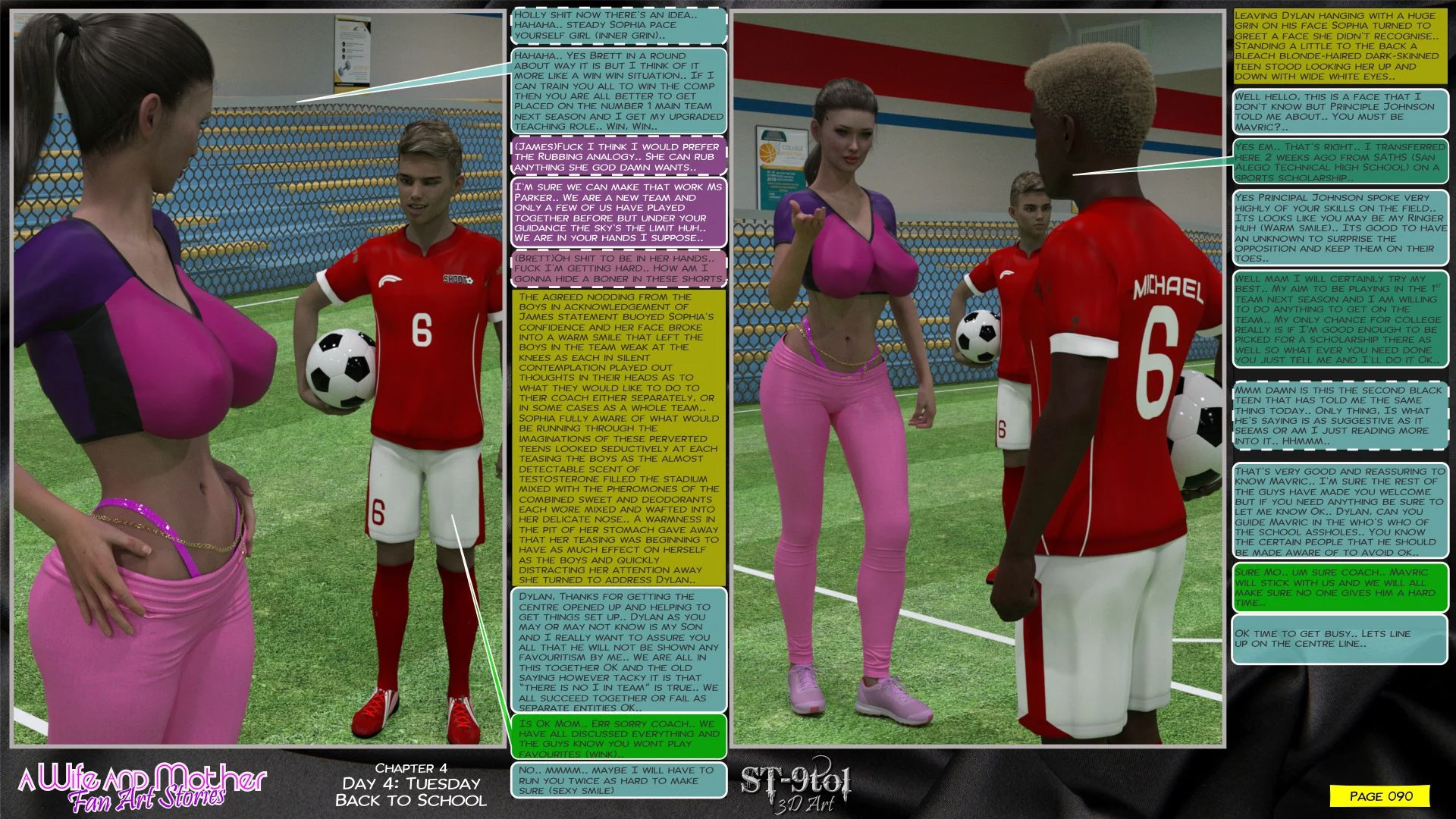 Fan Art Stories [ST-9Pol | ST9to1] - Chapter 4 — Page 90