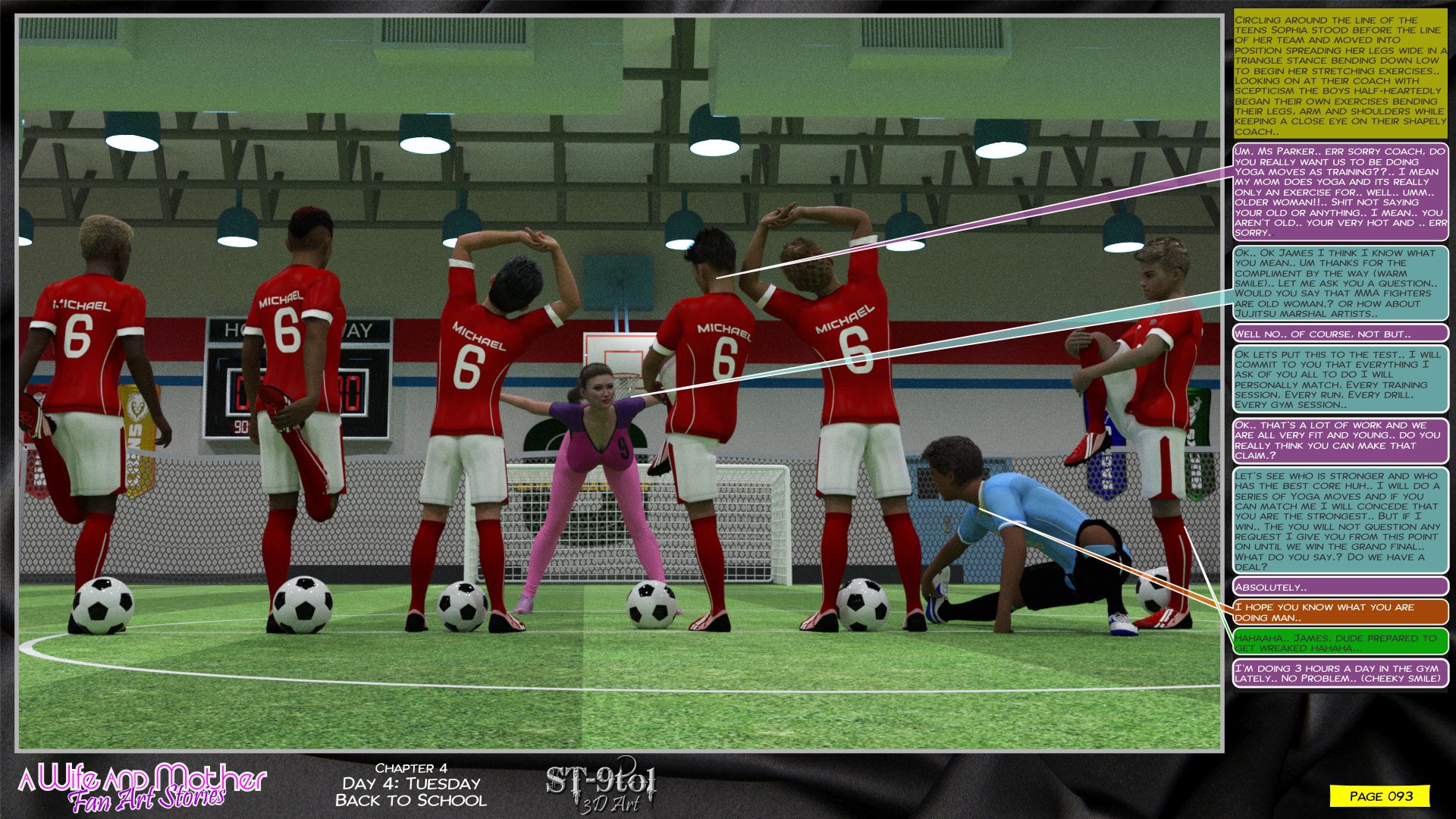 Fan Art Stories [ST-9Pol | ST9to1] - Chapter 4 — Page 93