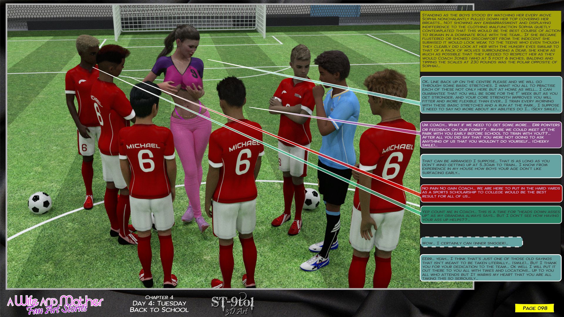 Fan Art Stories [ST-9Pol | ST9to1] - Chapter 4 — Page 98