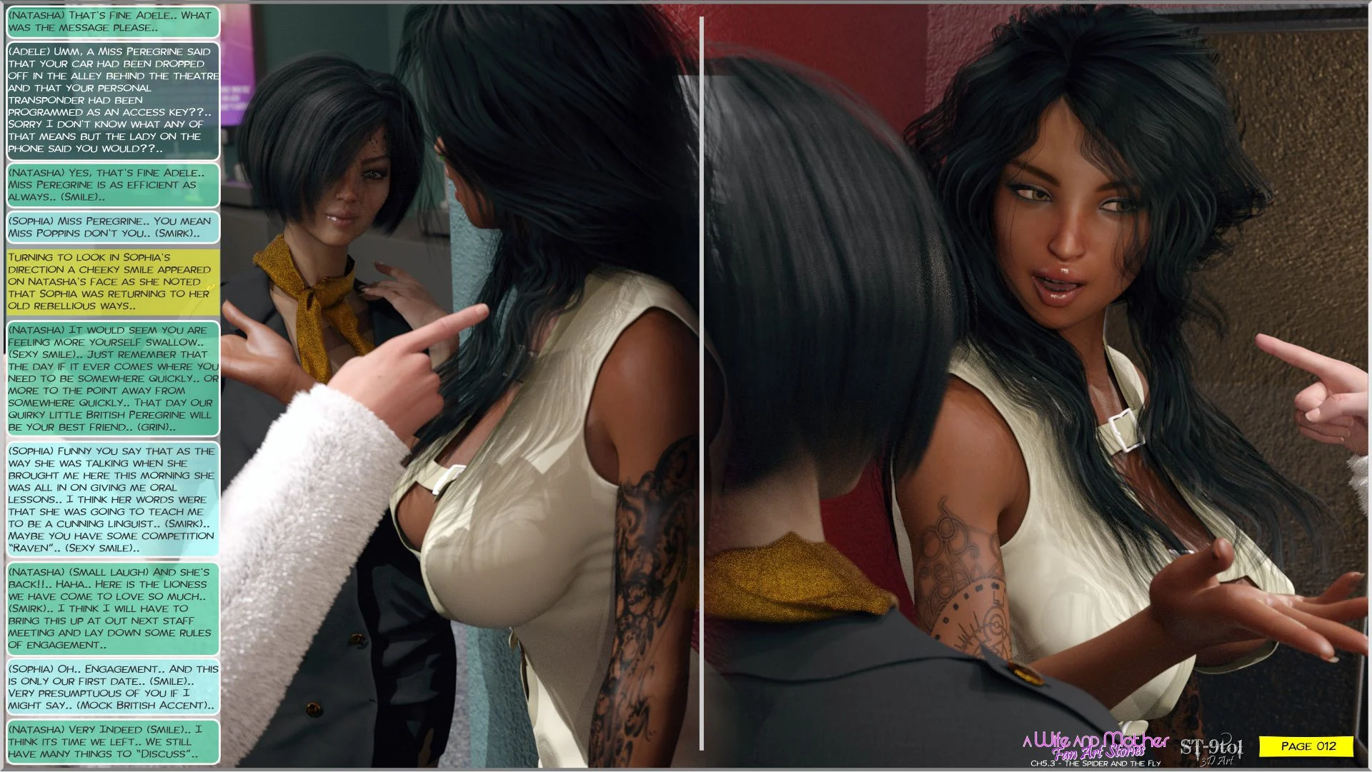 Fan Art Stories [ST-9Pol | ST9to1] - Chapter 5.3 — Page 12