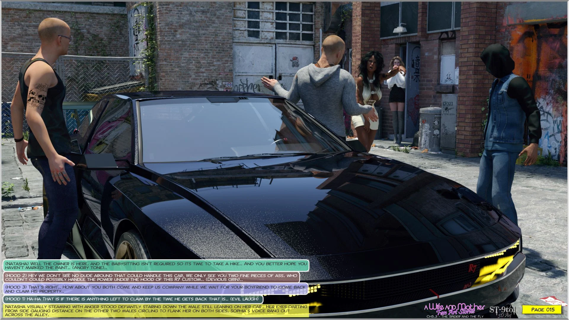 Fan Art Stories [ST-9Pol | ST9to1] - Chapter 5.3 — Page 15