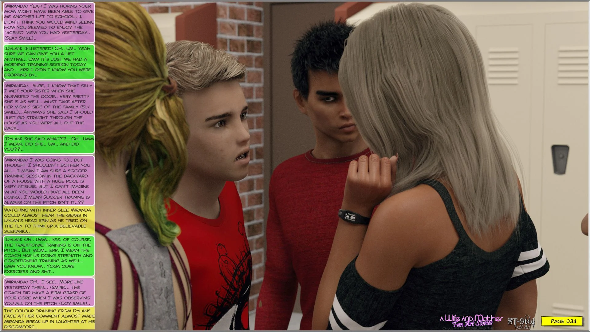 Fan Art Stories [ST-9Pol | ST9to1] - Chapter 5.3 — Page 34